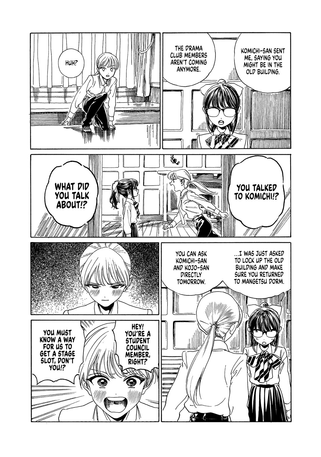 Akebi-chan no Sailor Fuku Chapter 80 page 8 - Chapter 80: Under the Street Light