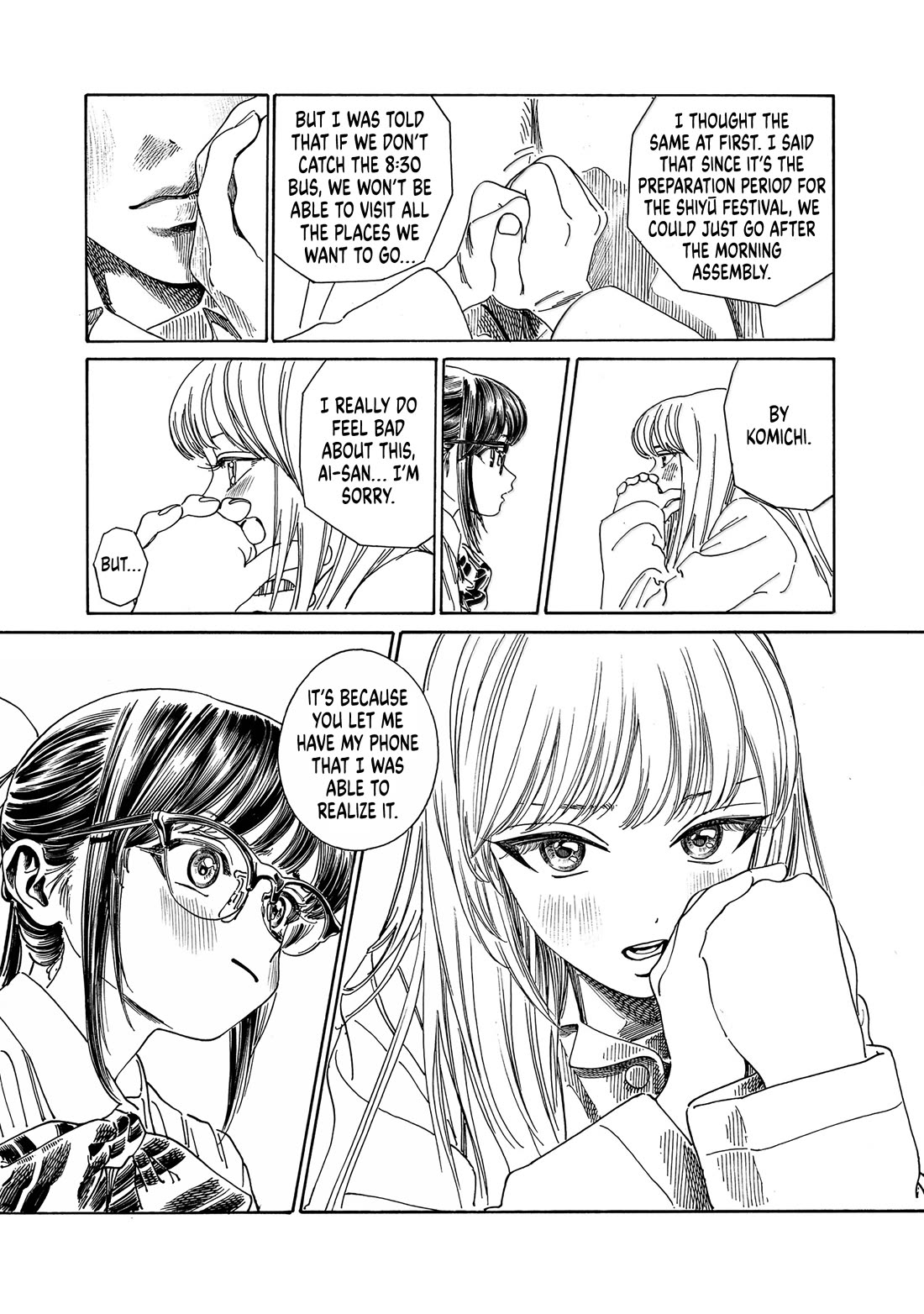 Akebi-chan no Sailor Fuku Chapter 81 page 13 - Chapter 81: One Problem Child After Another!