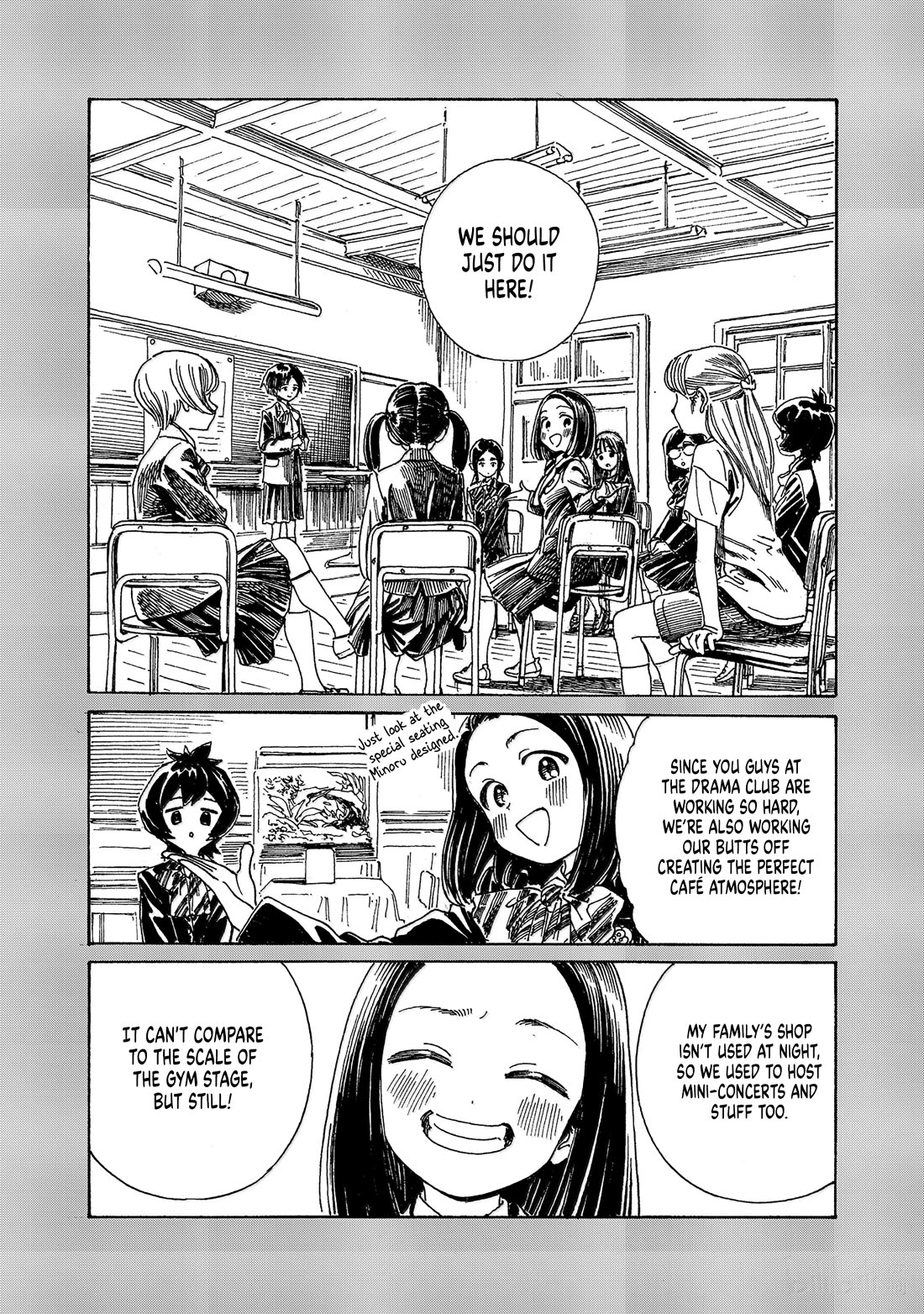 Akebi-chan no Sailor Fuku Chapter 83 page 11 - Chapter 83: Drama Club's Secret Plan Brainstorming Session