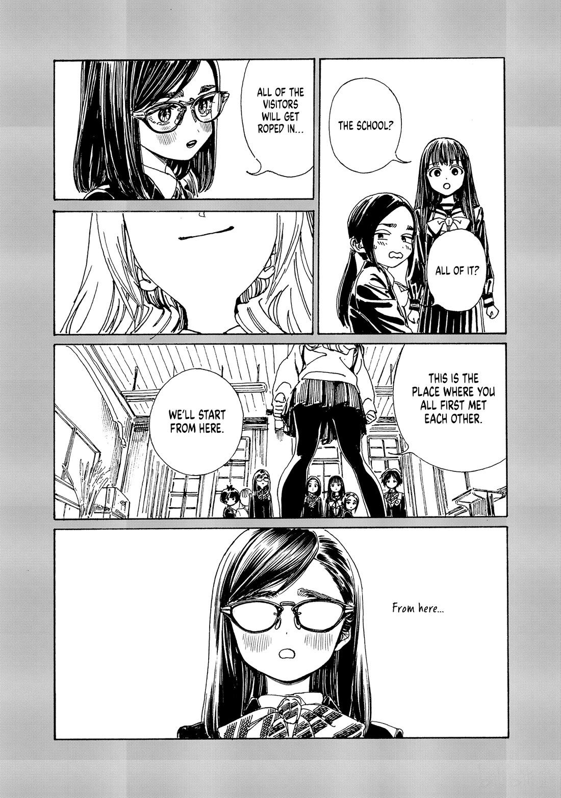 Akebi-chan no Sailor Fuku Chapter 83 page 18 - Chapter 83: Drama Club's Secret Plan Brainstorming Session