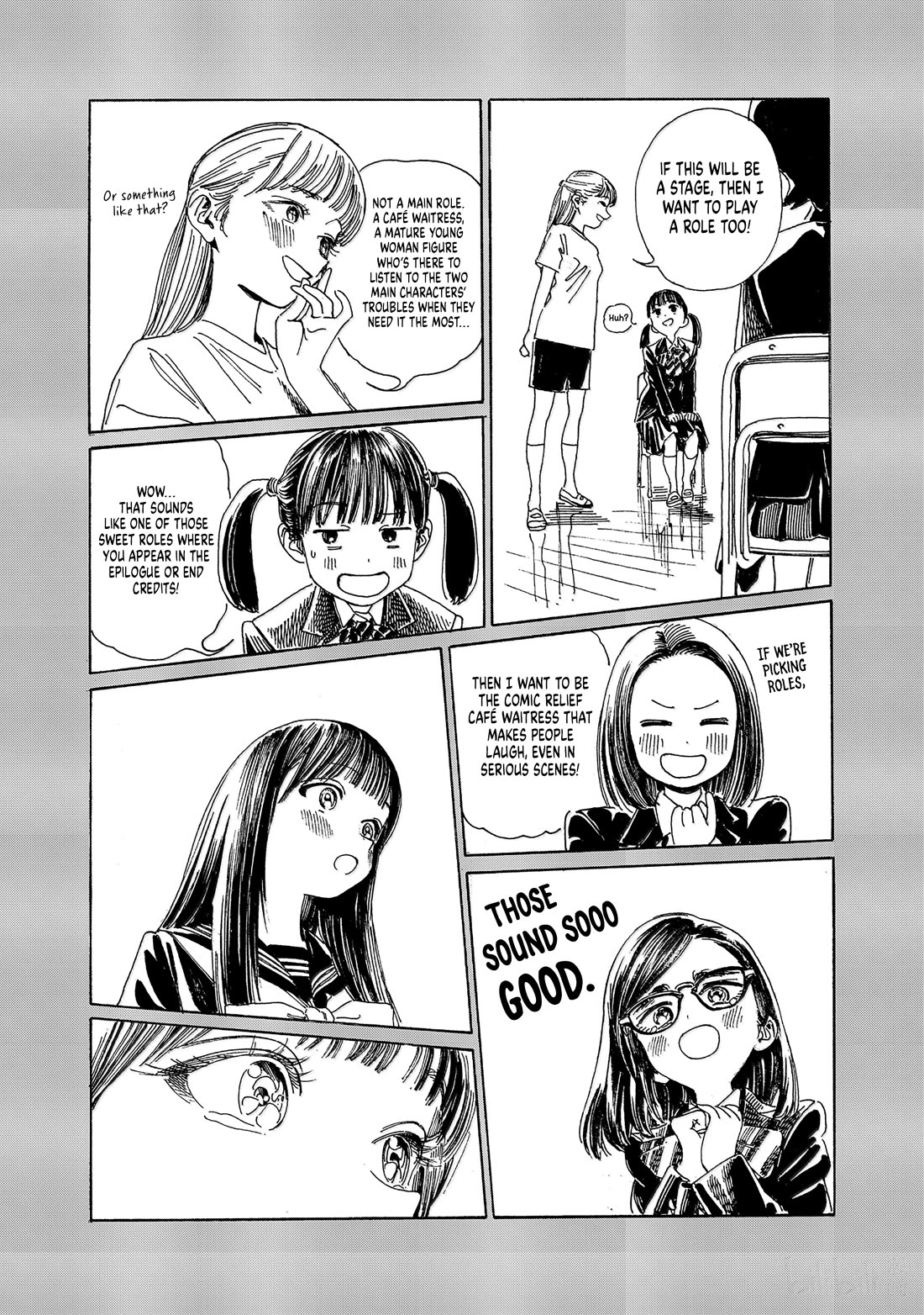 Akebi-chan no Sailor Fuku Chapter 83 page 19 - Chapter 83: Drama Club's Secret Plan Brainstorming Session