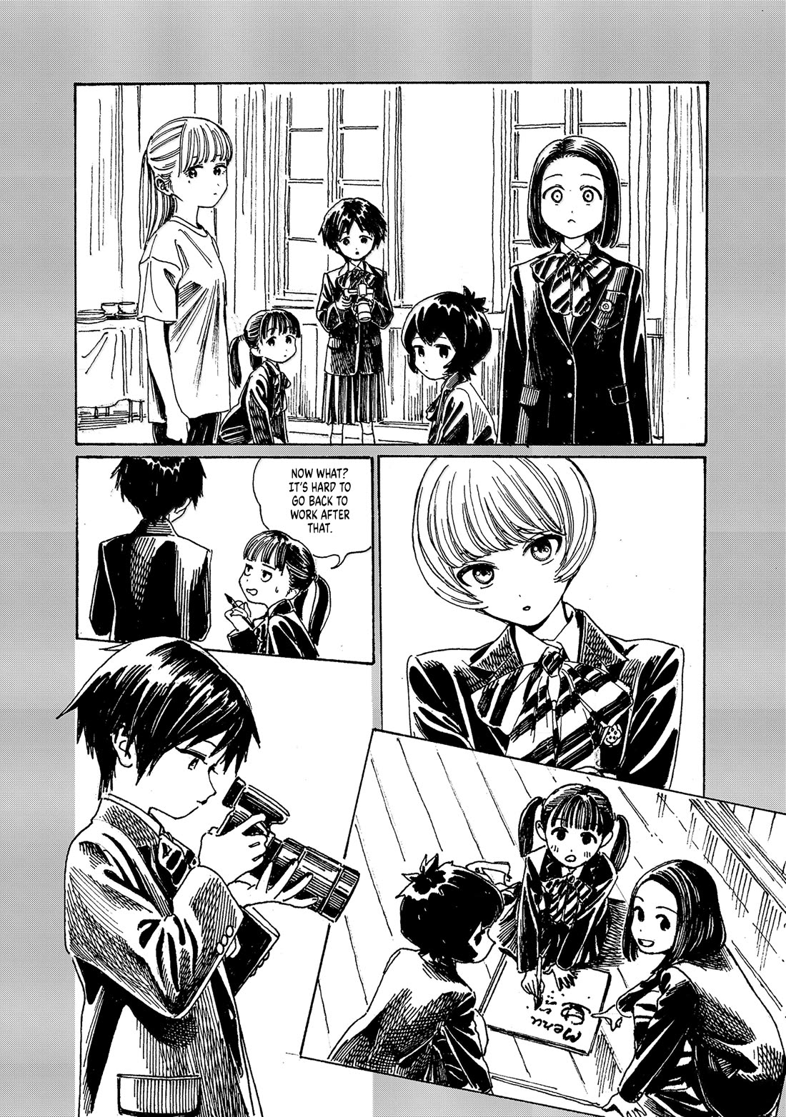 Akebi-chan no Sailor Fuku Chapter 83 page 6 - Chapter 83: Drama Club's Secret Plan Brainstorming Session