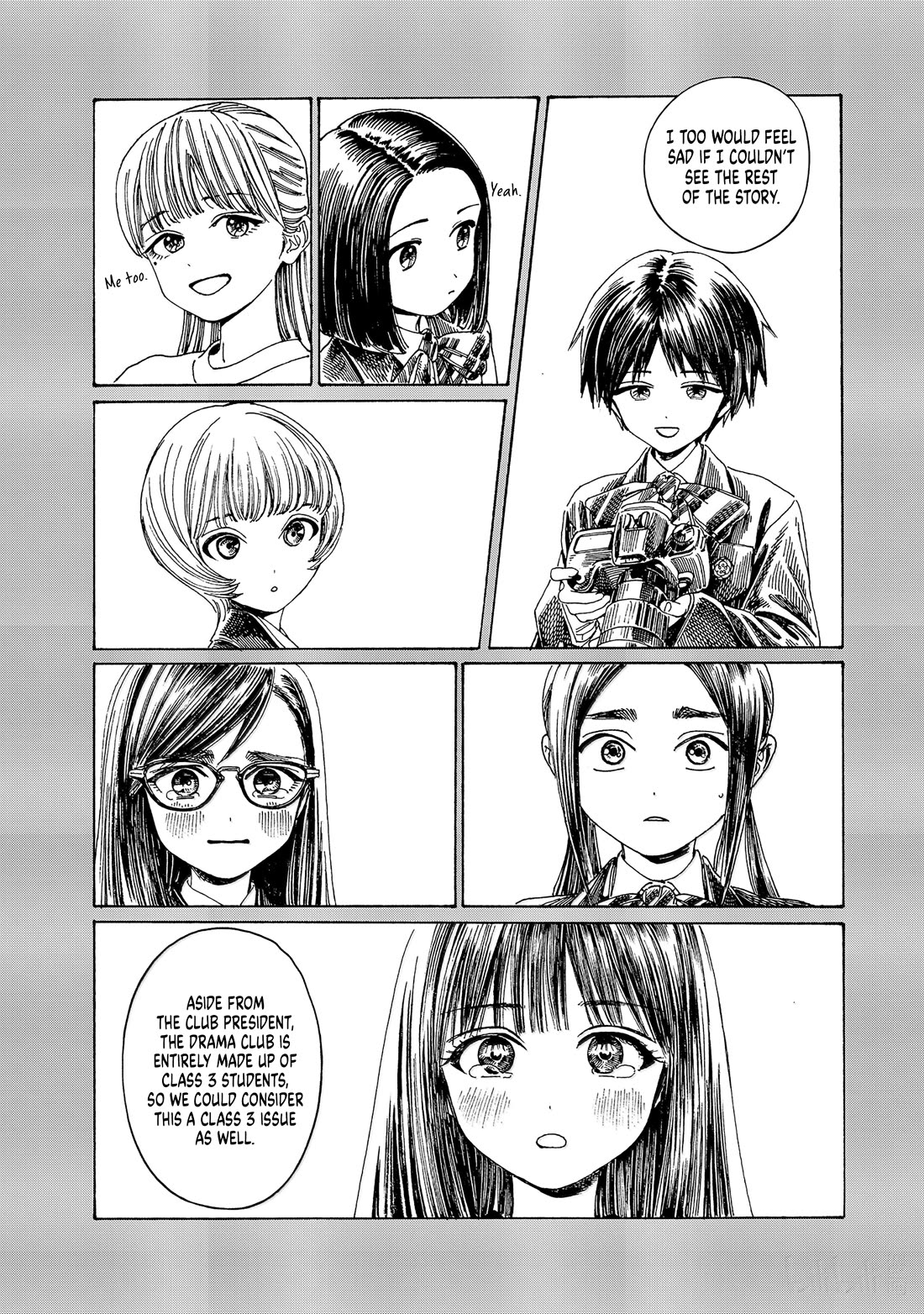 Akebi-chan no Sailor Fuku Chapter 83 page 8 - Chapter 83: Drama Club's Secret Plan Brainstorming Session
