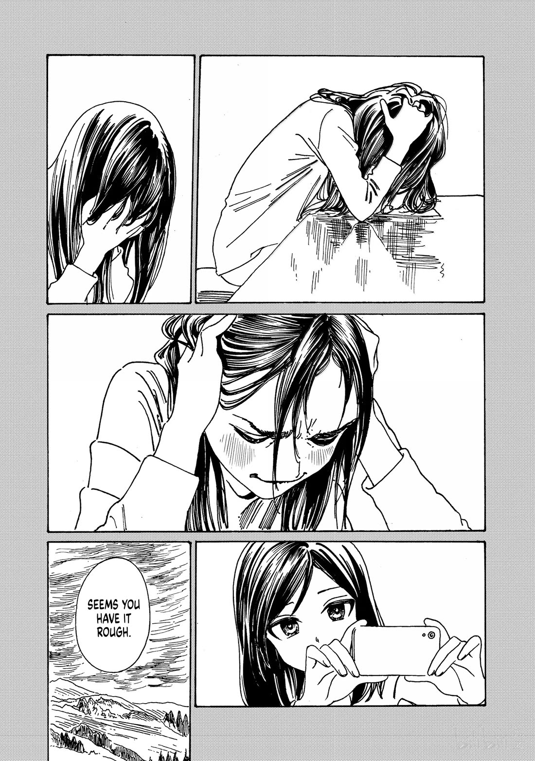 Akebi-chan no Sailor Fuku Chapter 84 page 13 - Chapter 84: Why Don't We Sit On The Bench?