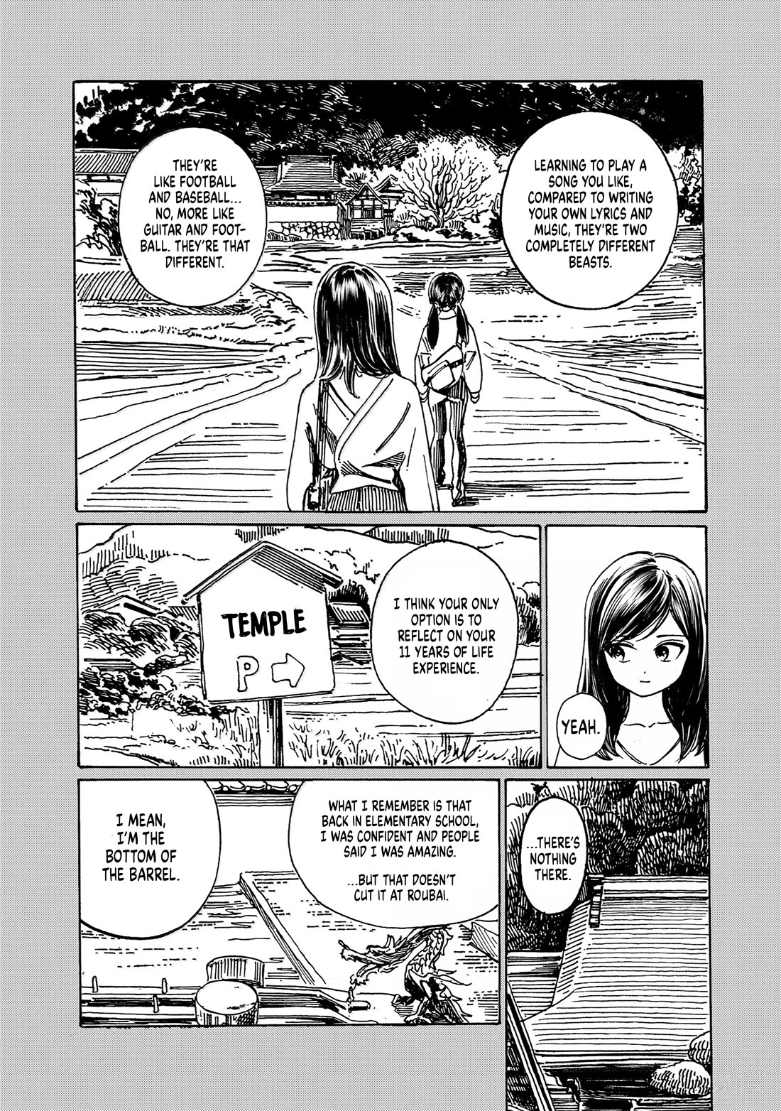 Akebi-chan no Sailor Fuku Chapter 84 page 14 - Chapter 84: Why Don't We Sit On The Bench?