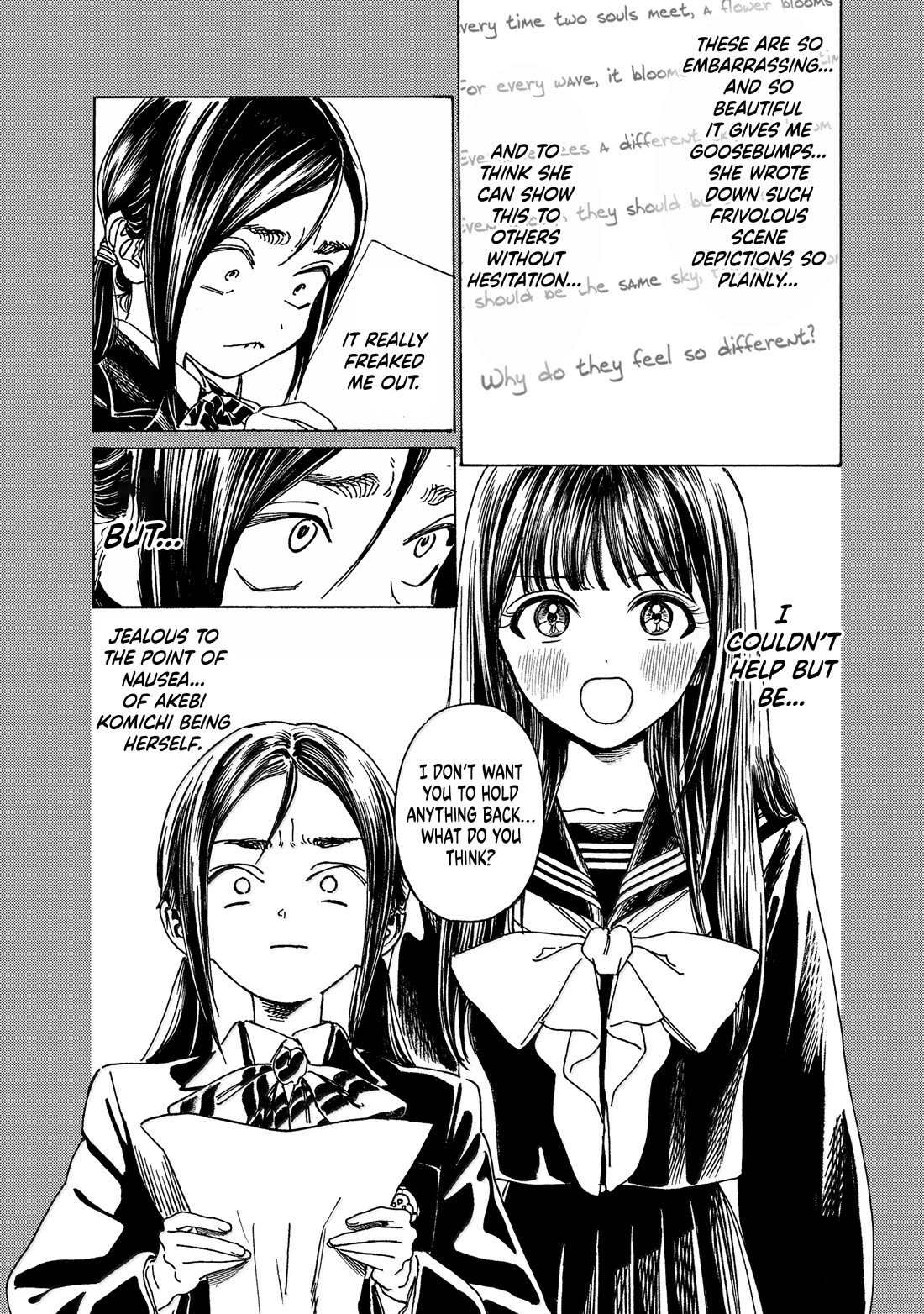 Akebi-chan no Sailor Fuku Chapter 84 page 17 - Chapter 84: Why Don't We Sit On The Bench?