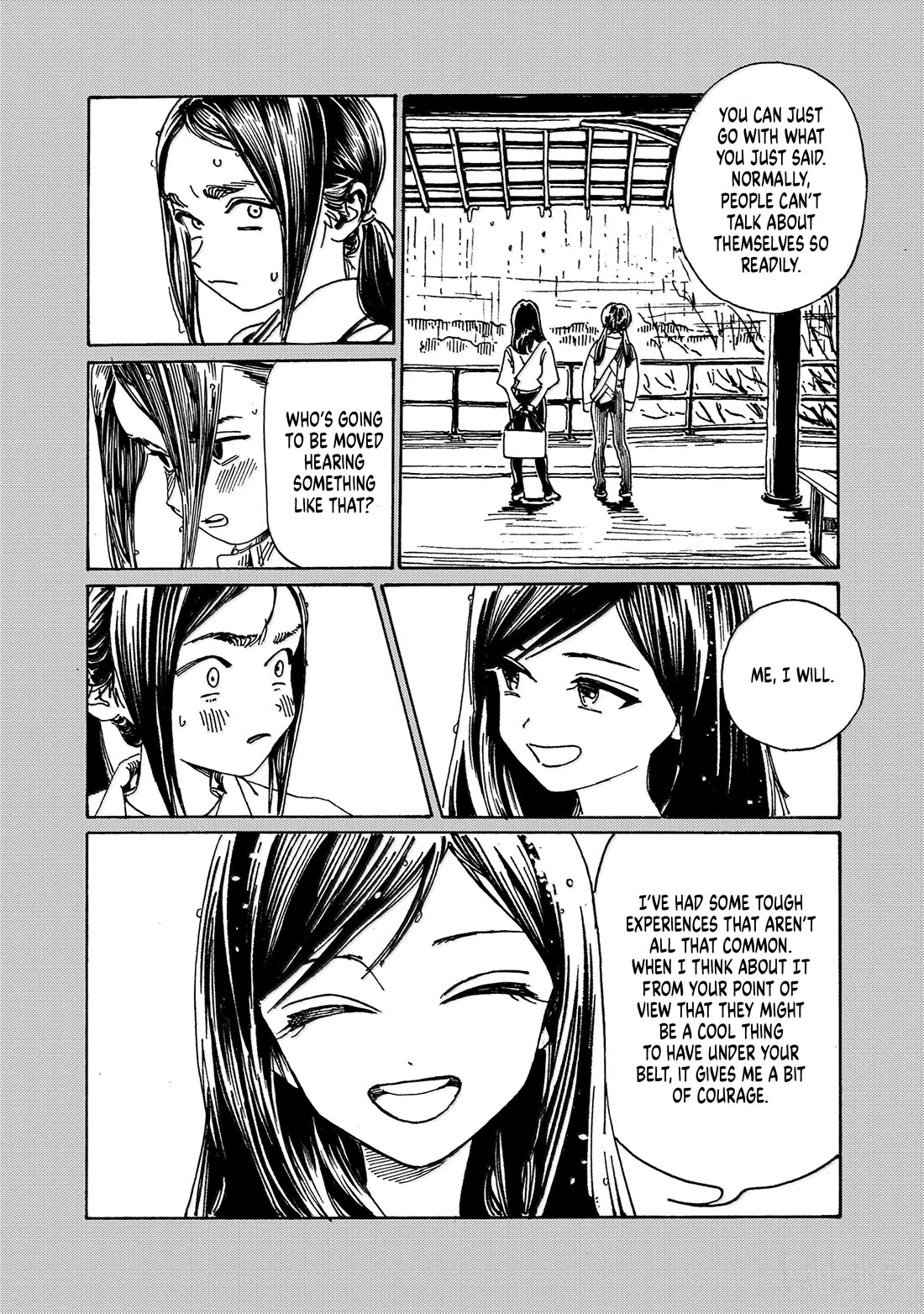 Akebi-chan no Sailor Fuku Chapter 84 page 19 - Chapter 84: Why Don't We Sit On The Bench?