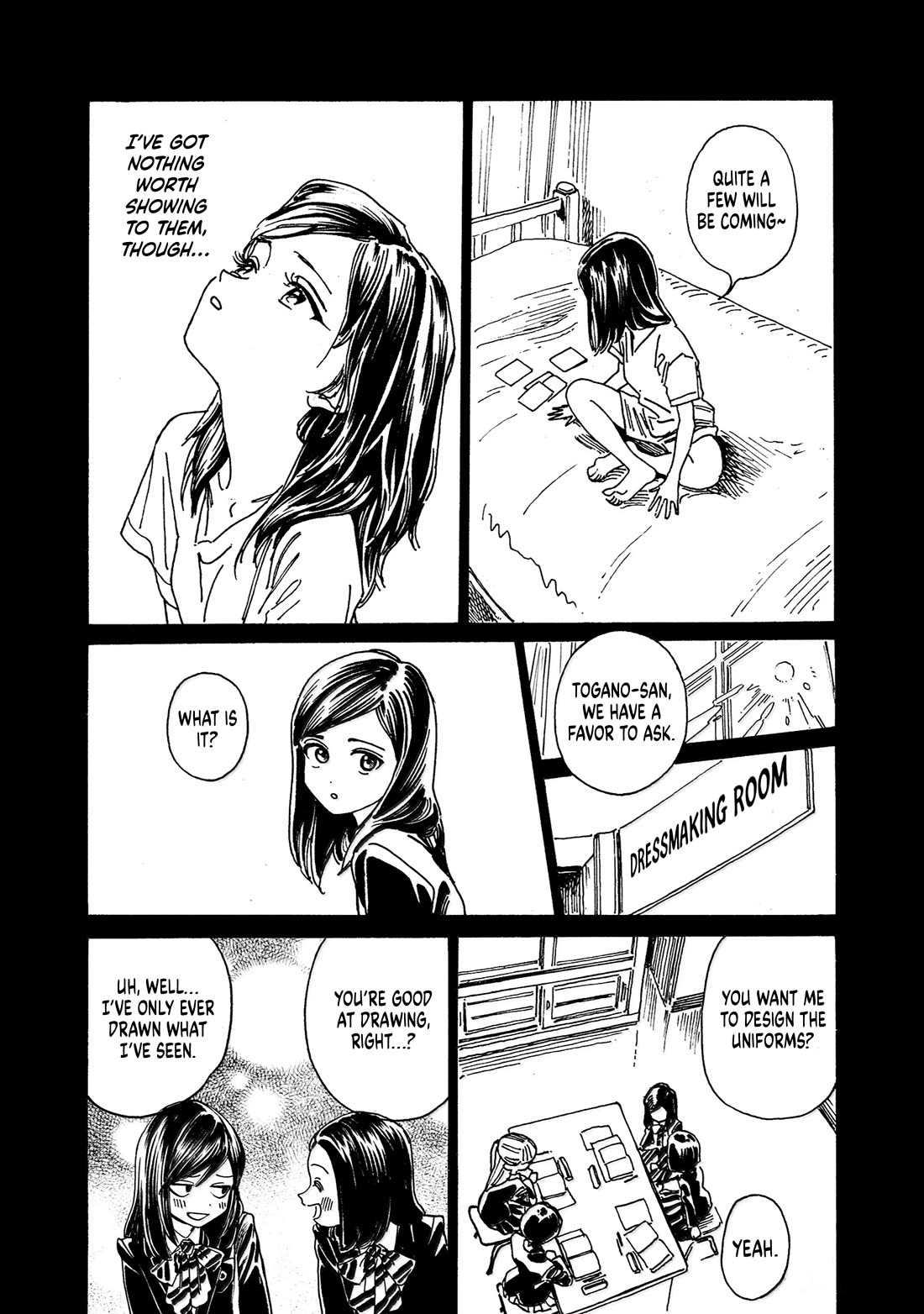 Akebi-chan no Sailor Fuku Chapter 84 page 22 - Chapter 84: Why Don't We Sit On The Bench?