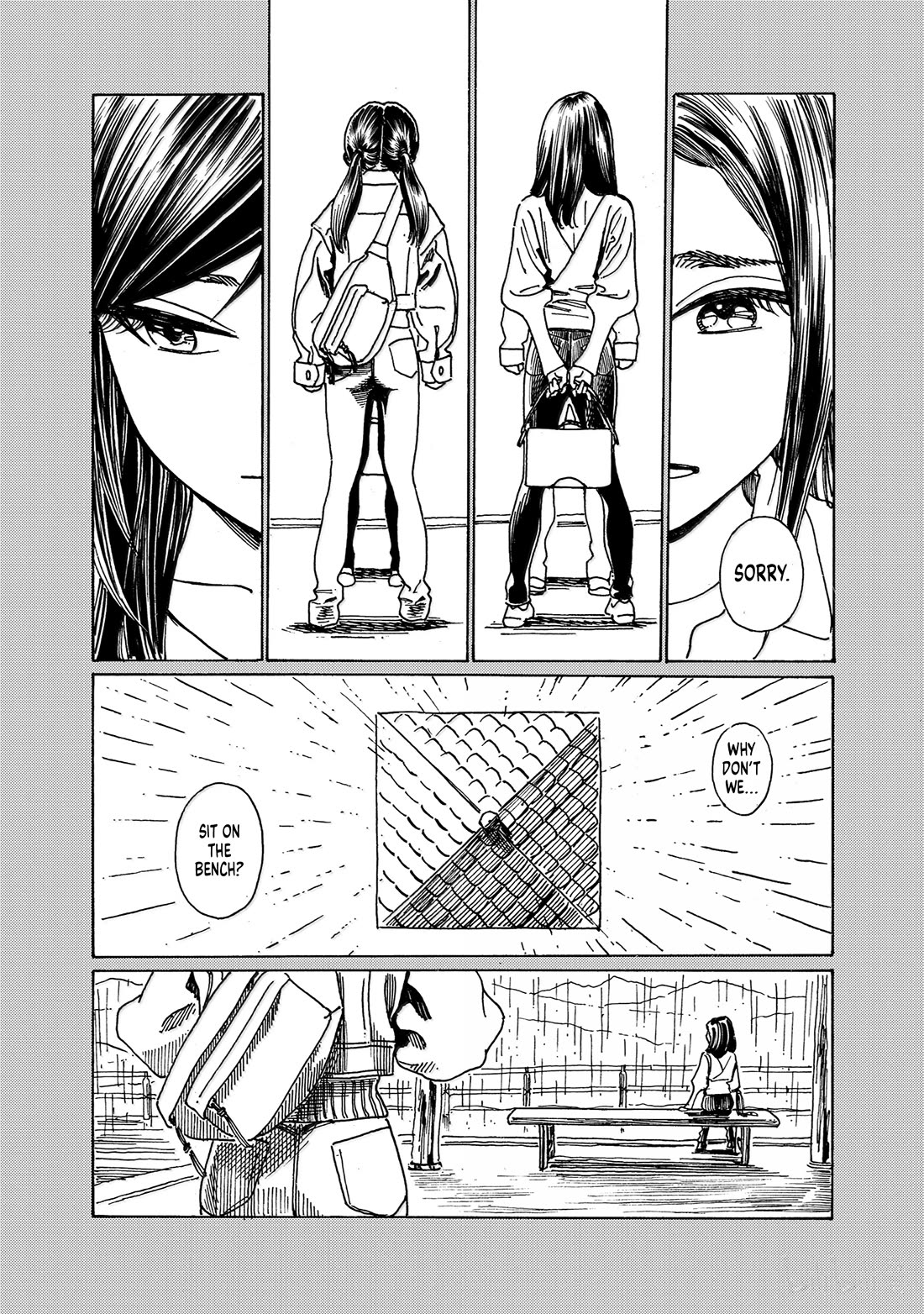 Akebi-chan no Sailor Fuku Chapter 84 page 24 - Chapter 84: Why Don't We Sit On The Bench?