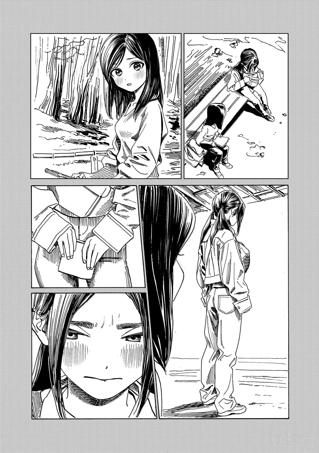 Akebi-chan no Sailor Fuku Chapter 84 page 33 - Chapter 84: Why Don't We Sit On The Bench?