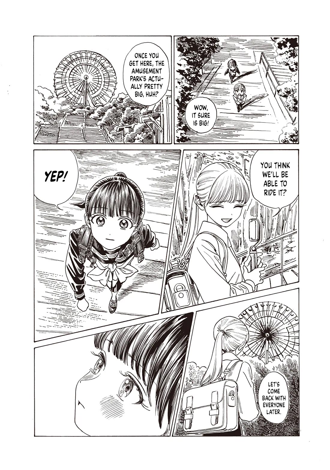 Akebi-chan no Sailor Fuku Chapter 87 page 12 - Chapter 87: What's possible for the two of us