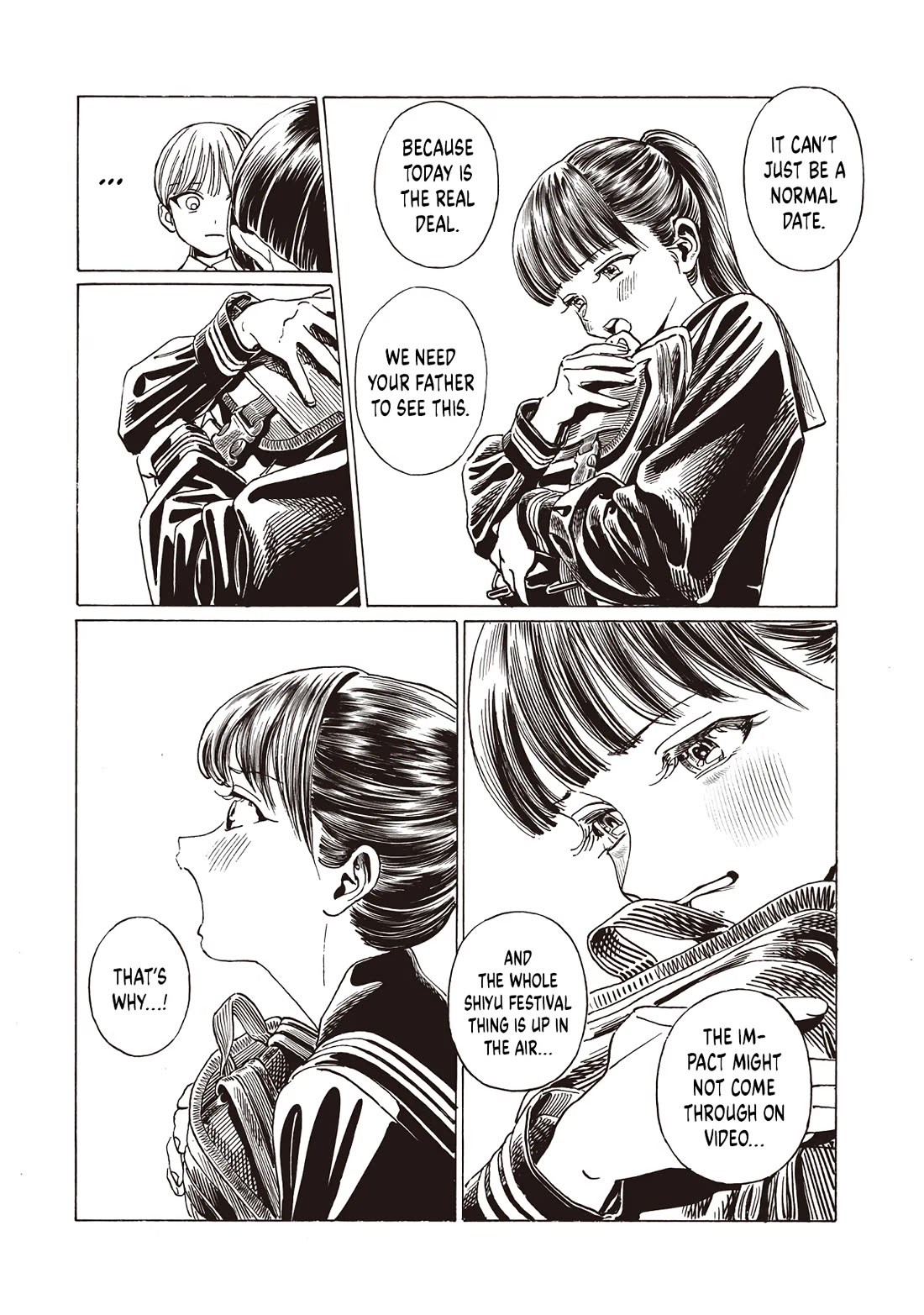 Akebi-chan no Sailor Fuku Chapter 87 page 19 - Chapter 87: What's possible for the two of us