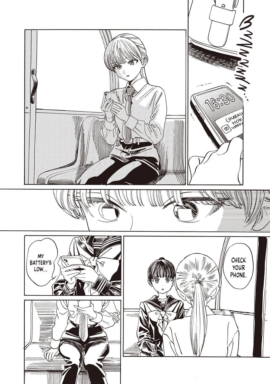 Akebi-chan no Sailor Fuku Chapter 88 page 17 - Chapter 88: Promise