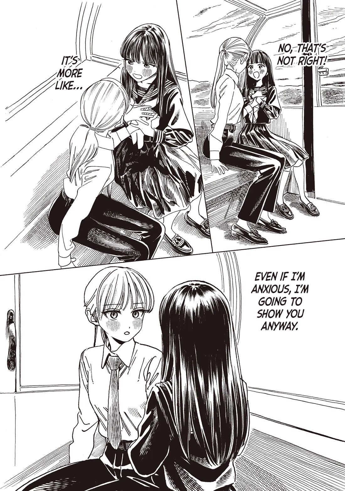 Akebi-chan no Sailor Fuku Chapter 88 page 55 - Chapter 88: Promise