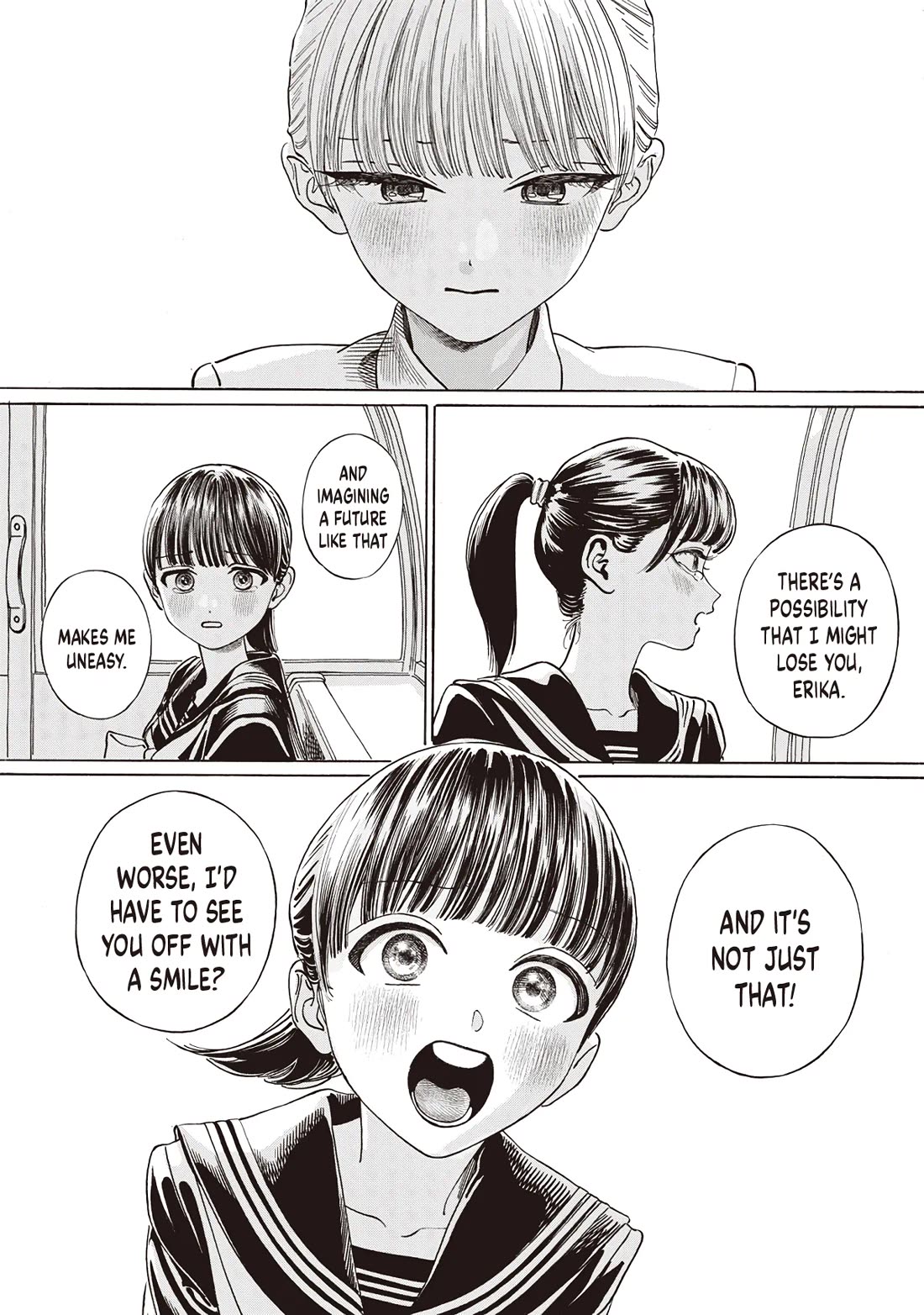 Akebi-chan no Sailor Fuku Chapter 88 page 8 - Chapter 88: Promise