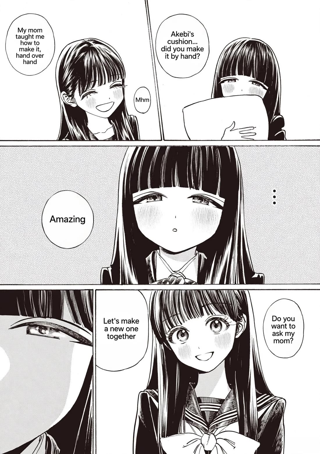 Akebi-chan no Sailor Fuku Chapter 90 page 4 - Chapter 90