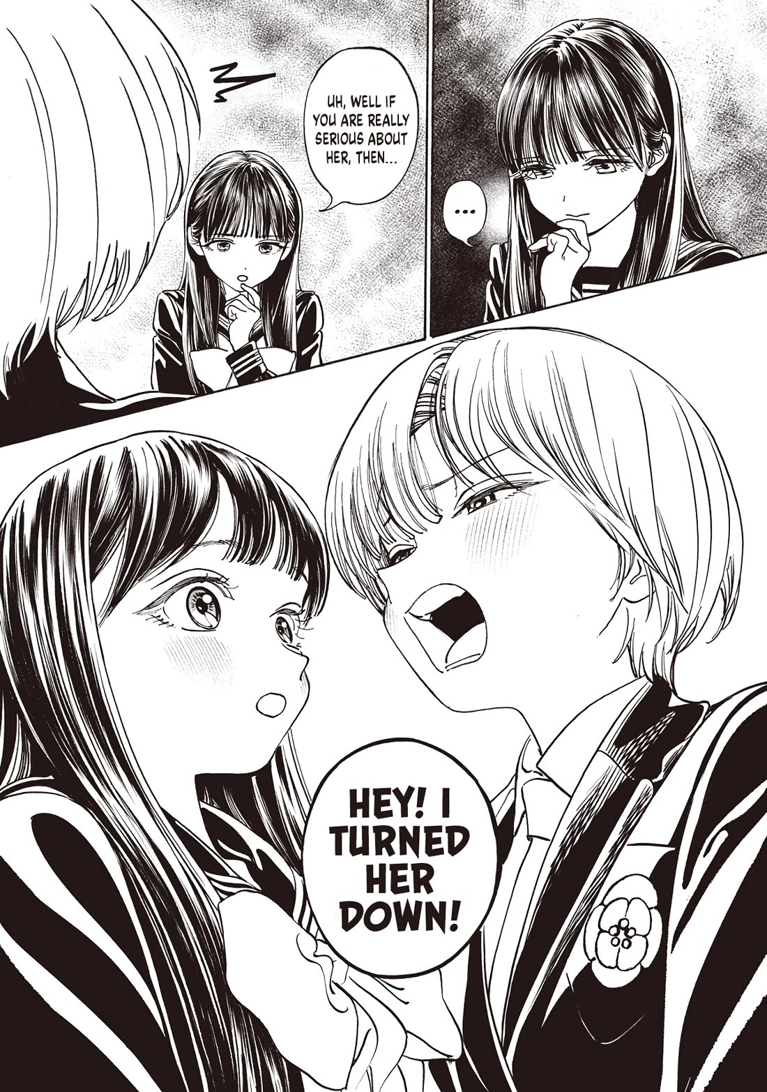 Akebi-chan no Sailor Fuku Chapter 91 page 13 - Chapter 91: What does this look like to you?