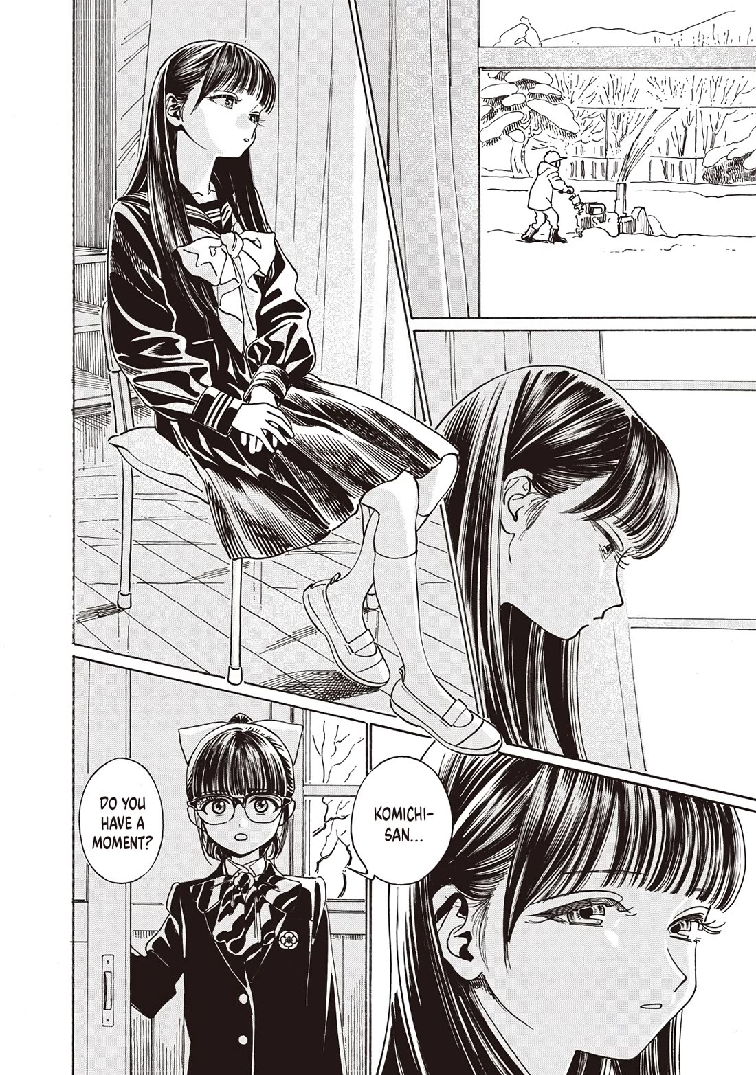 Akebi-chan no Sailor Fuku Chapter 91 page 6 - Chapter 91: What does this look like to you?
