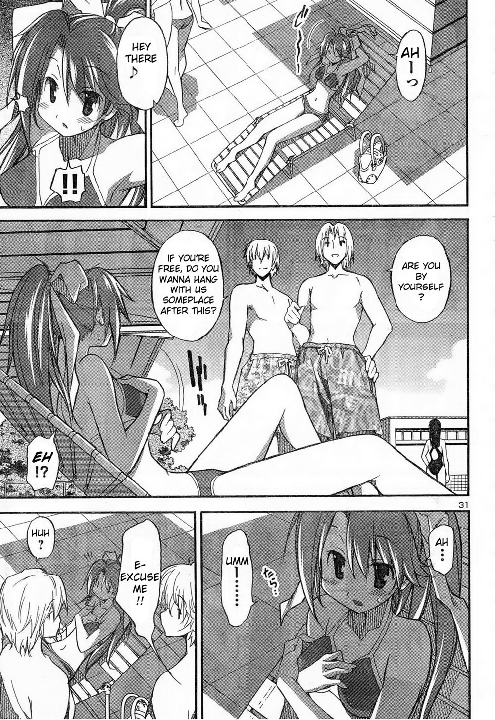 Aki-Sora Chapter 11 page 14 - Chapter 11: Paint & Swimwear