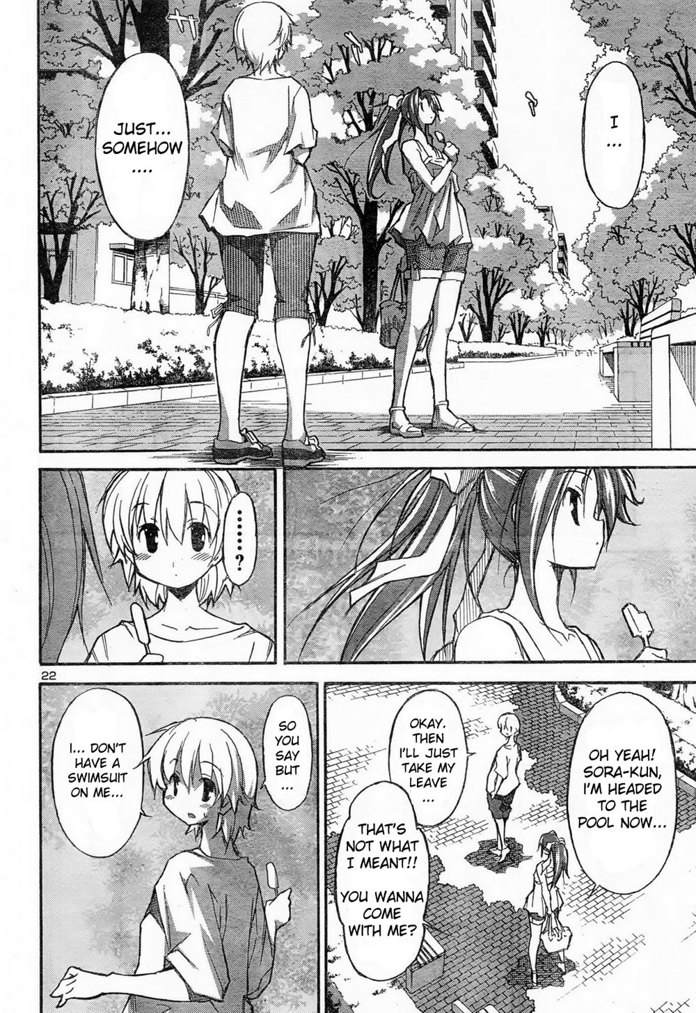Aki-Sora Chapter 11 page 5 - Chapter 11: Paint & Swimwear