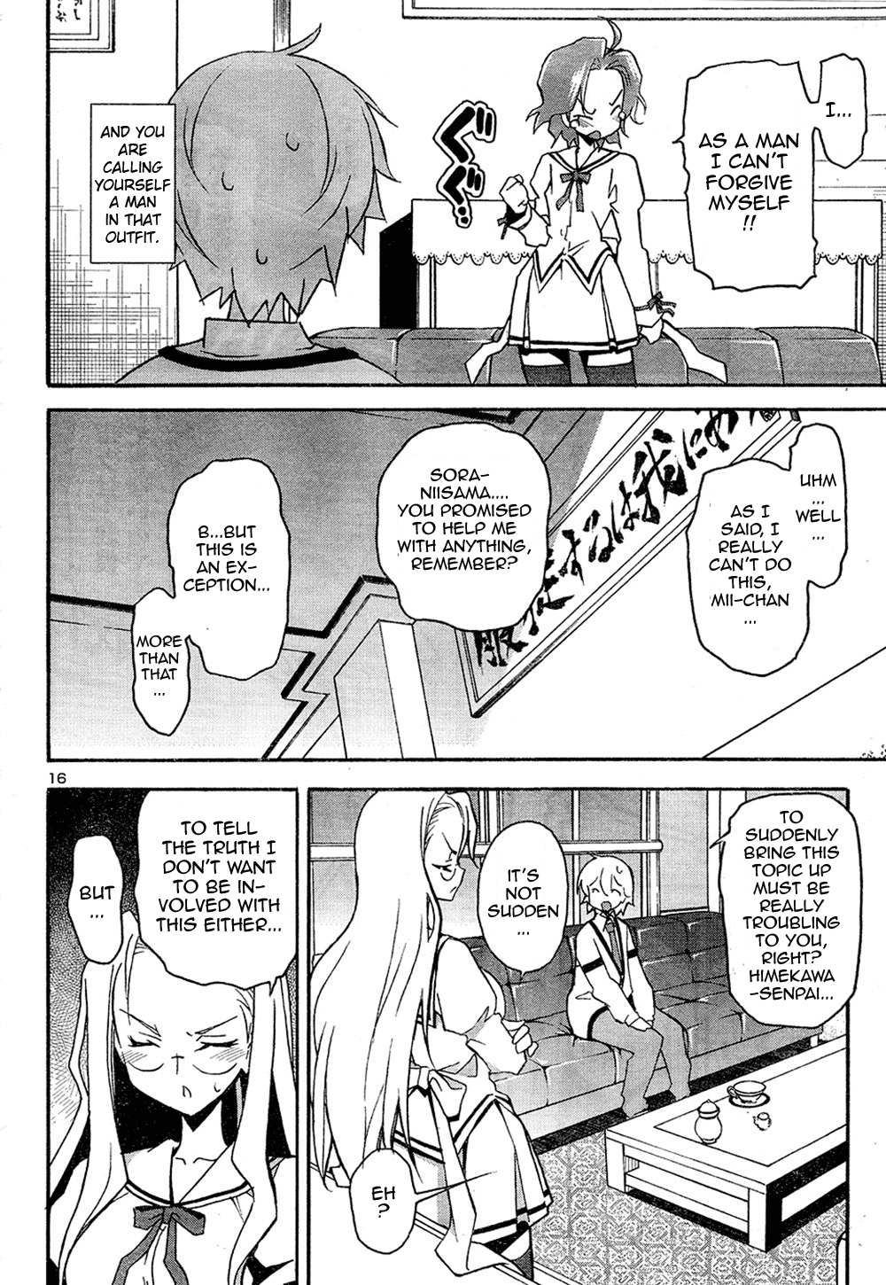 Aki-Sora Chapter 12 page 16 - Chapter 12: Alice-oneesama's Secret