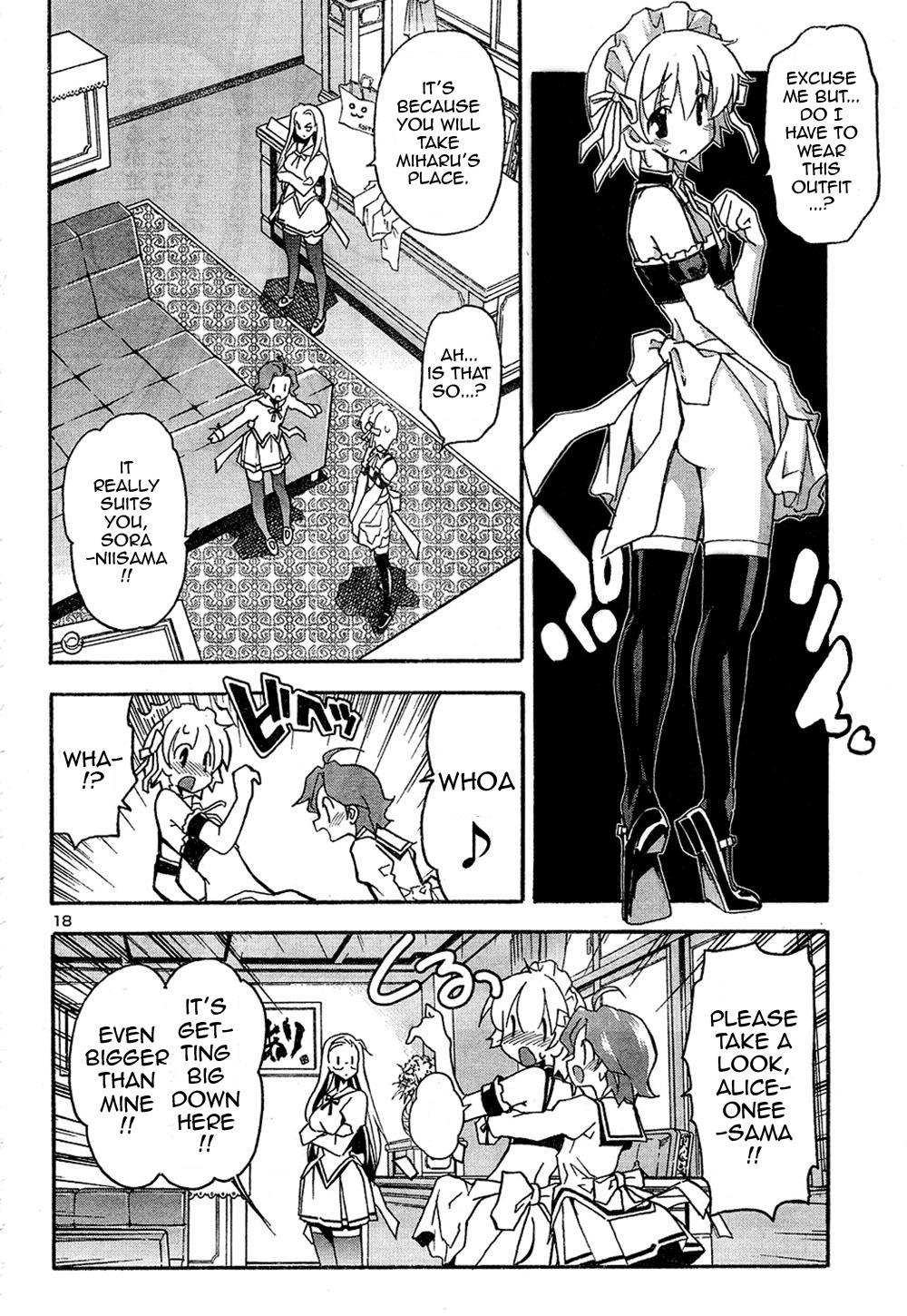 Aki-Sora Chapter 12 page 18 - Chapter 12: Alice-oneesama's Secret