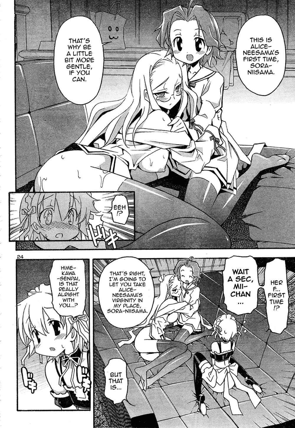 Aki-Sora Chapter 12 page 24 - Chapter 12: Alice-oneesama's Secret