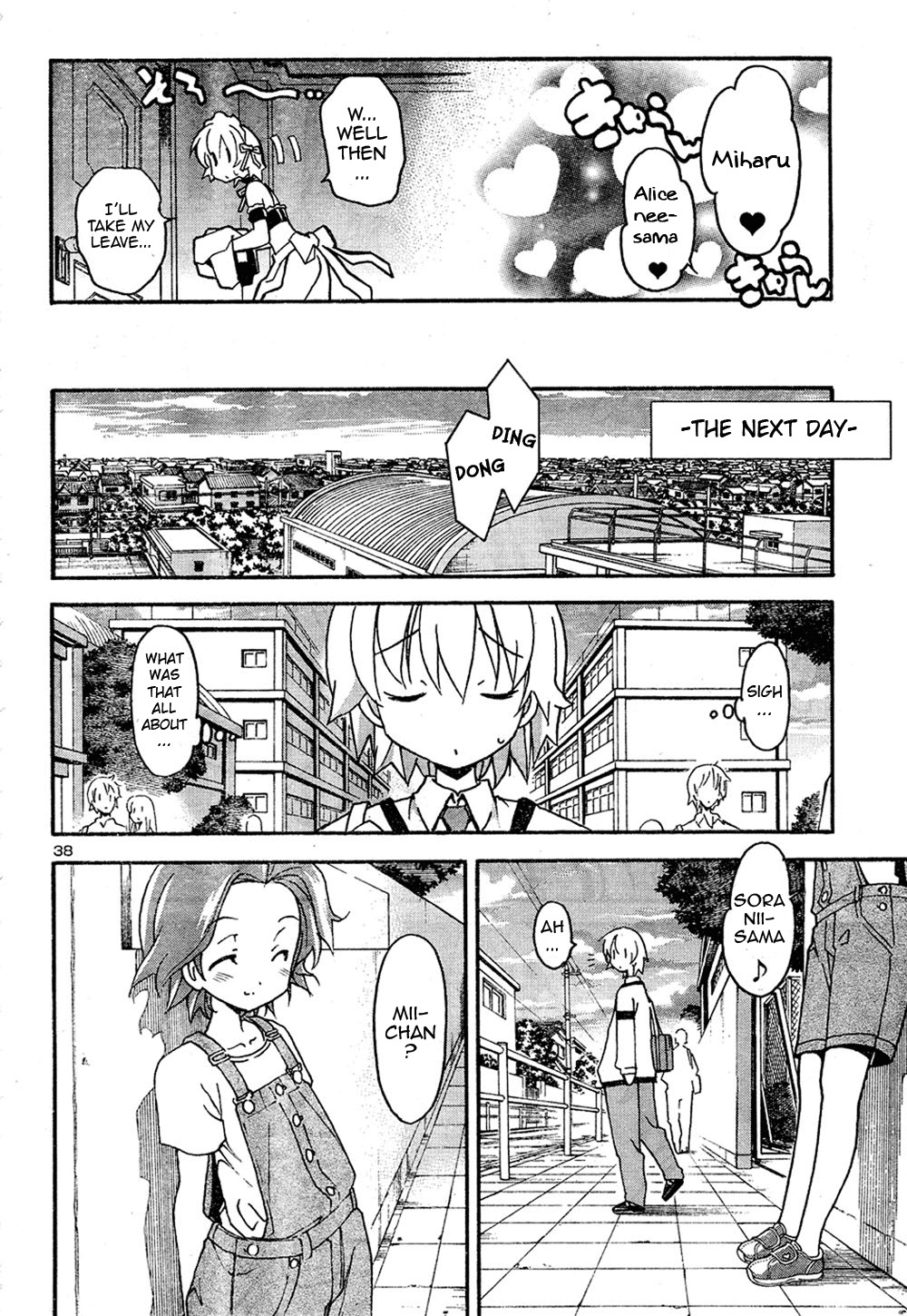Aki-Sora Chapter 12 page 37 - Chapter 12: Alice-oneesama's Secret