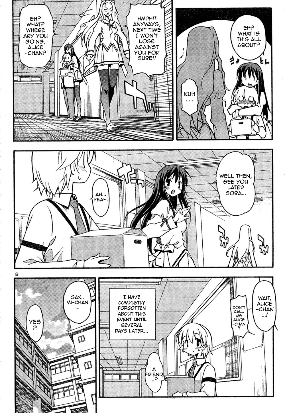 Aki-Sora Chapter 12 page 9 - Chapter 12: Alice-oneesama's Secret