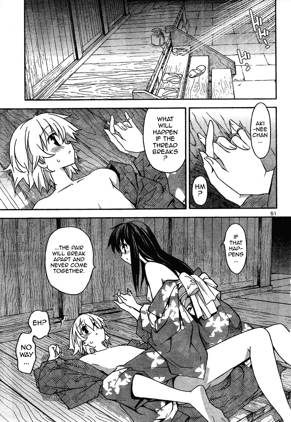 Aki-Sora Chapter 13 page 11 - Chapter 13: Red Thread