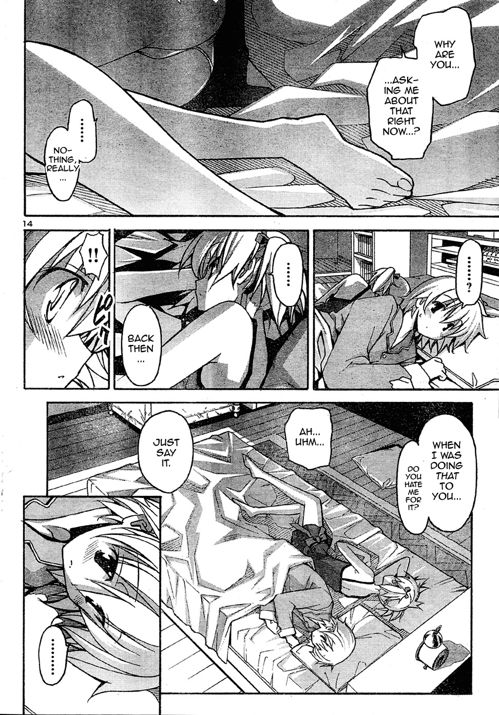 Aki-Sora Chapter 15 page 14 - Chapter 15: The Secret of Twins