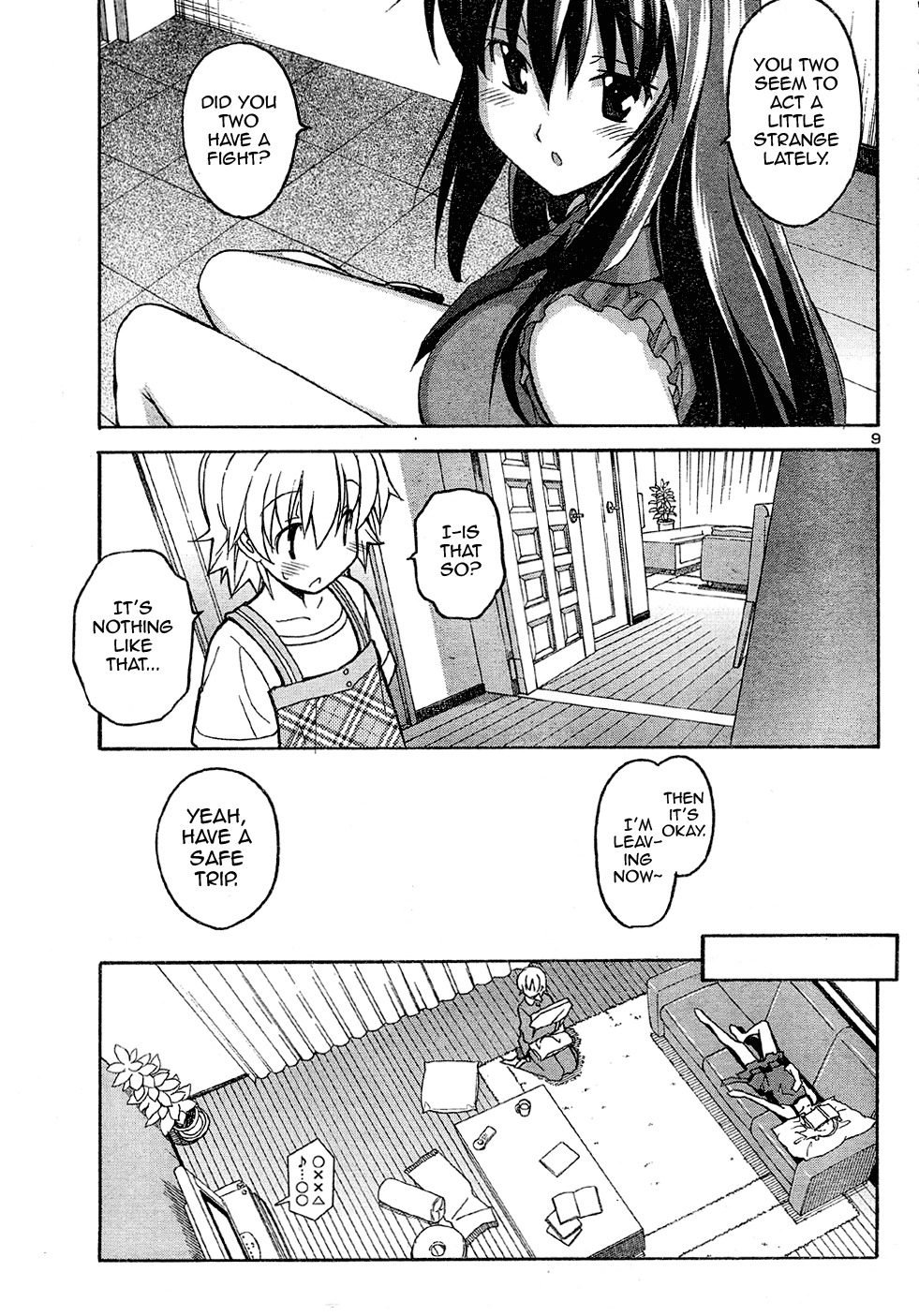 Aki-Sora Chapter 15 page 9 - Chapter 15: The Secret of Twins