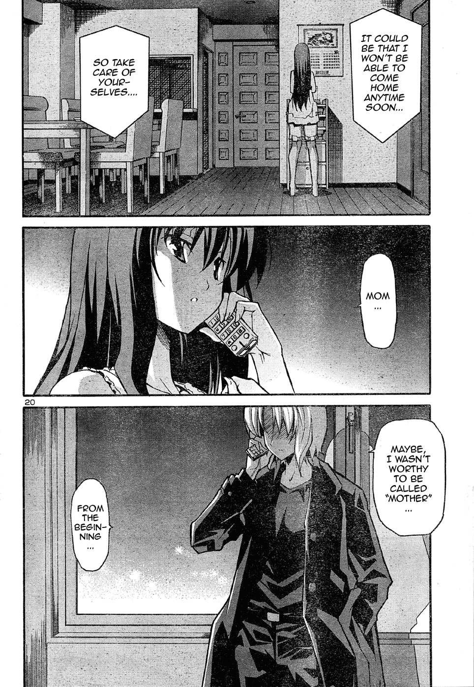 Aki-Sora Chapter 17 page 21 - Chapter 17: Mother