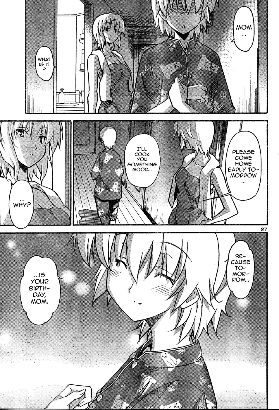 Aki-Sora Chapter 17 page 28 - Chapter 17: Mother