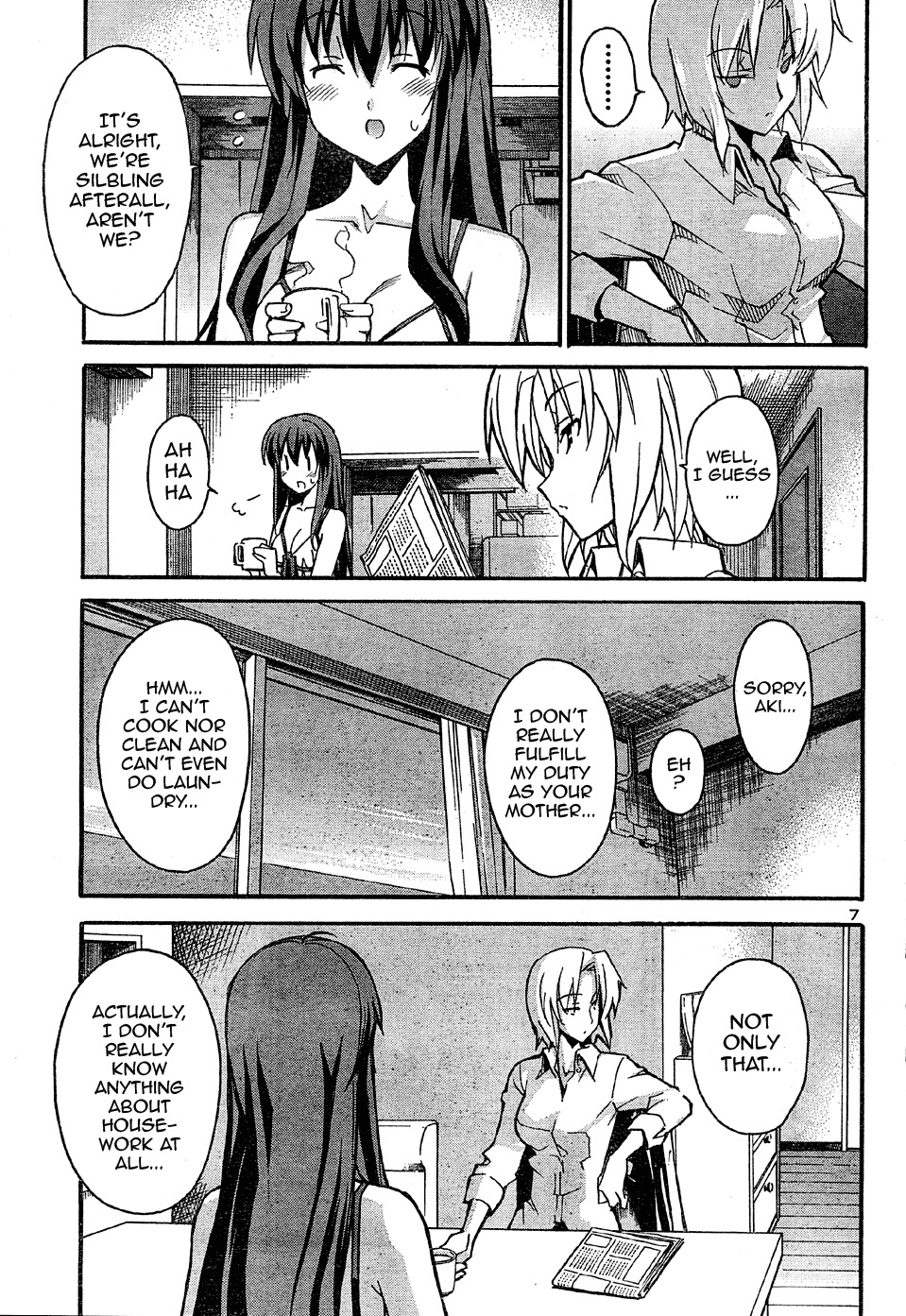 Aki-Sora Chapter 17 page 8 - Chapter 17: Mother