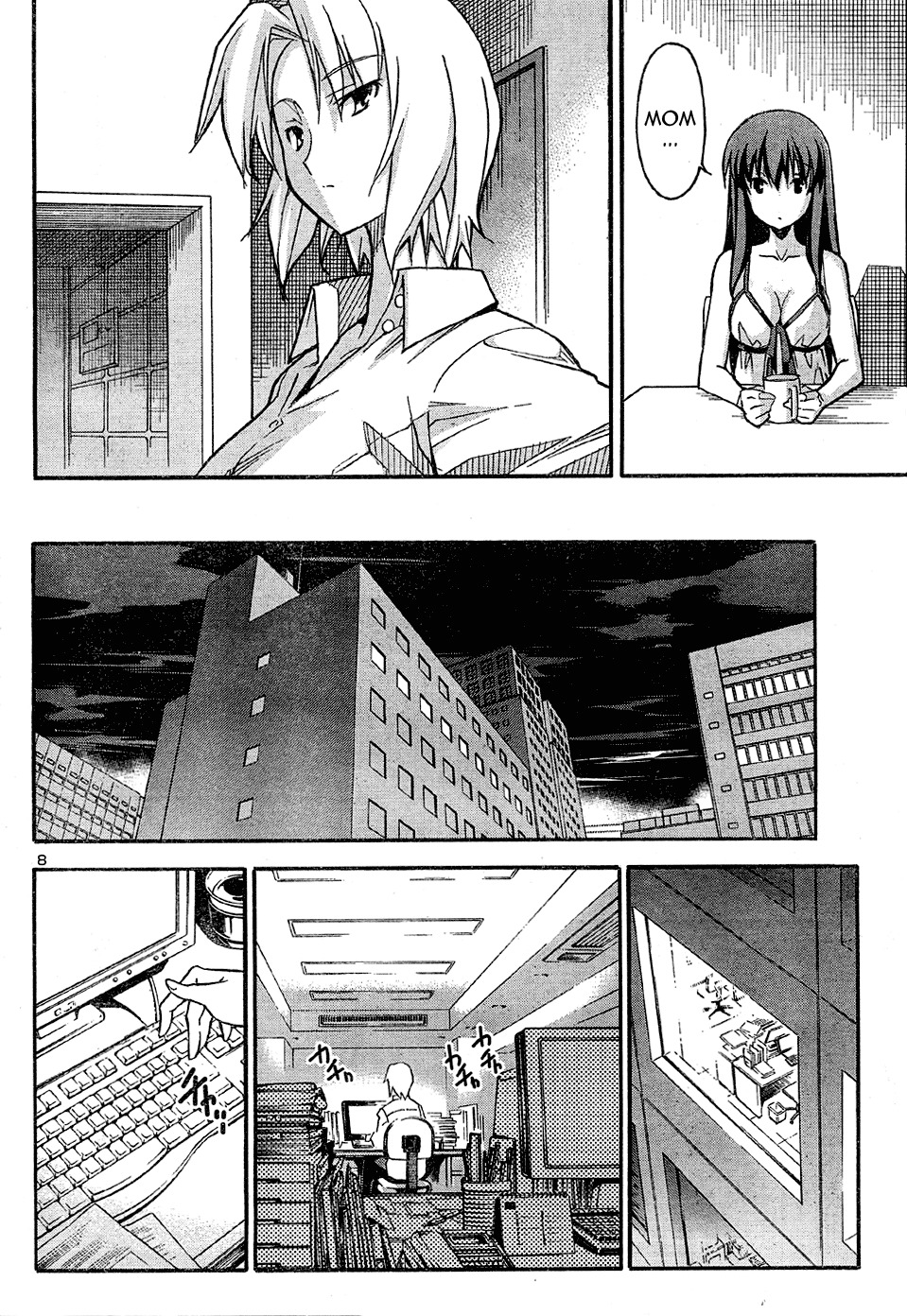 Aki-Sora Chapter 17 page 9 - Chapter 17: Mother