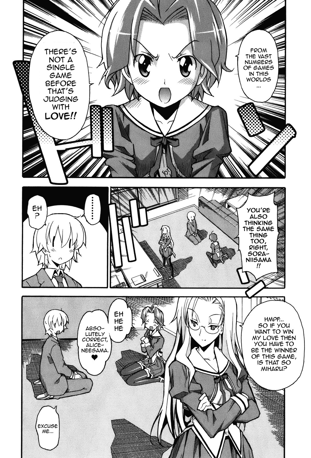 Aki-Sora Chapter 18 page 2 - Chapter 18: Princess and Hero