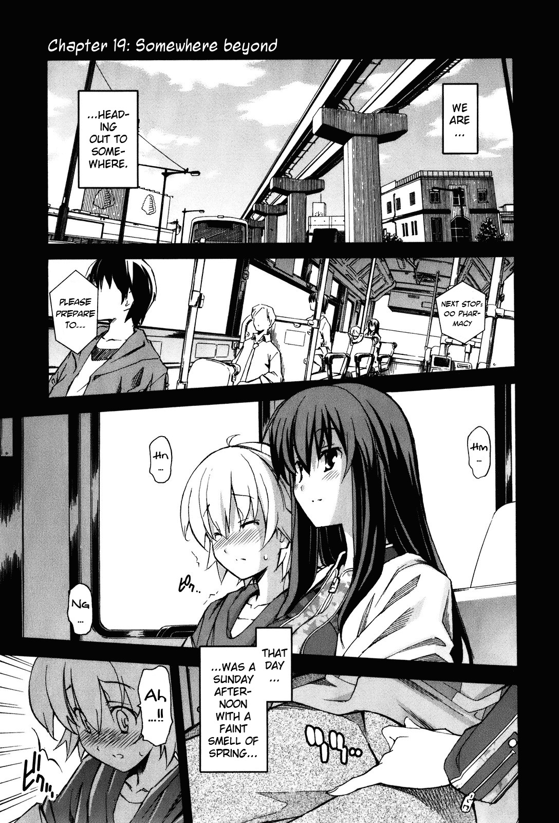 Aki-Sora Chapter 19 page 1 - Chapter 19: Somewhere Beyond