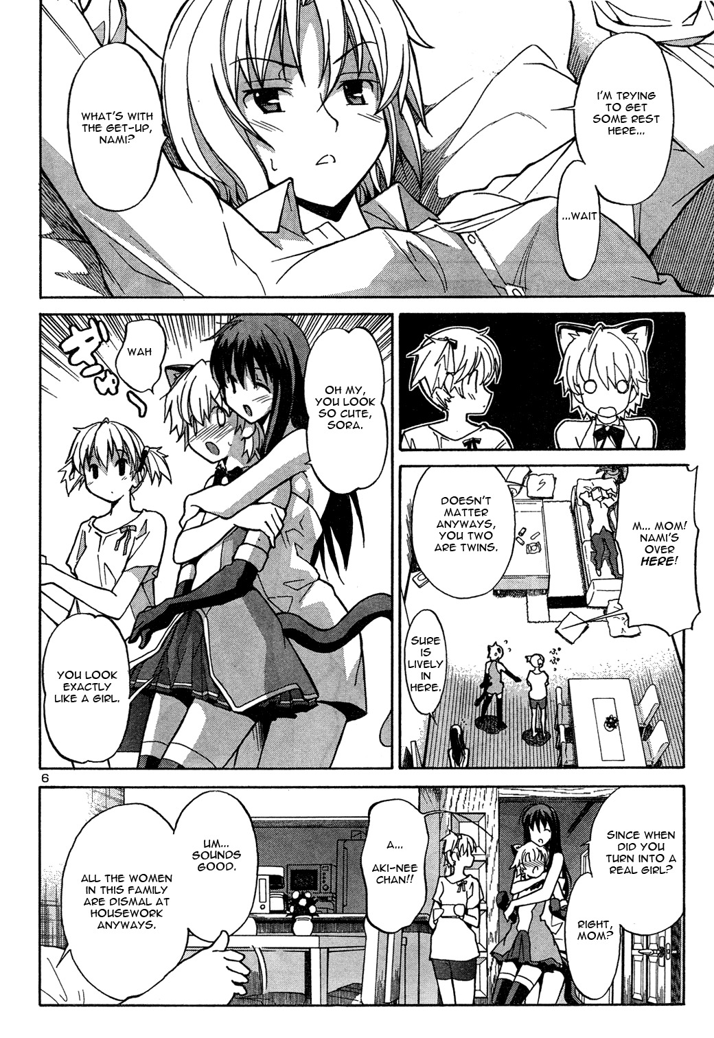 Aki-Sora Chapter 2 page 6 - Chapter 2: The Two Soras
