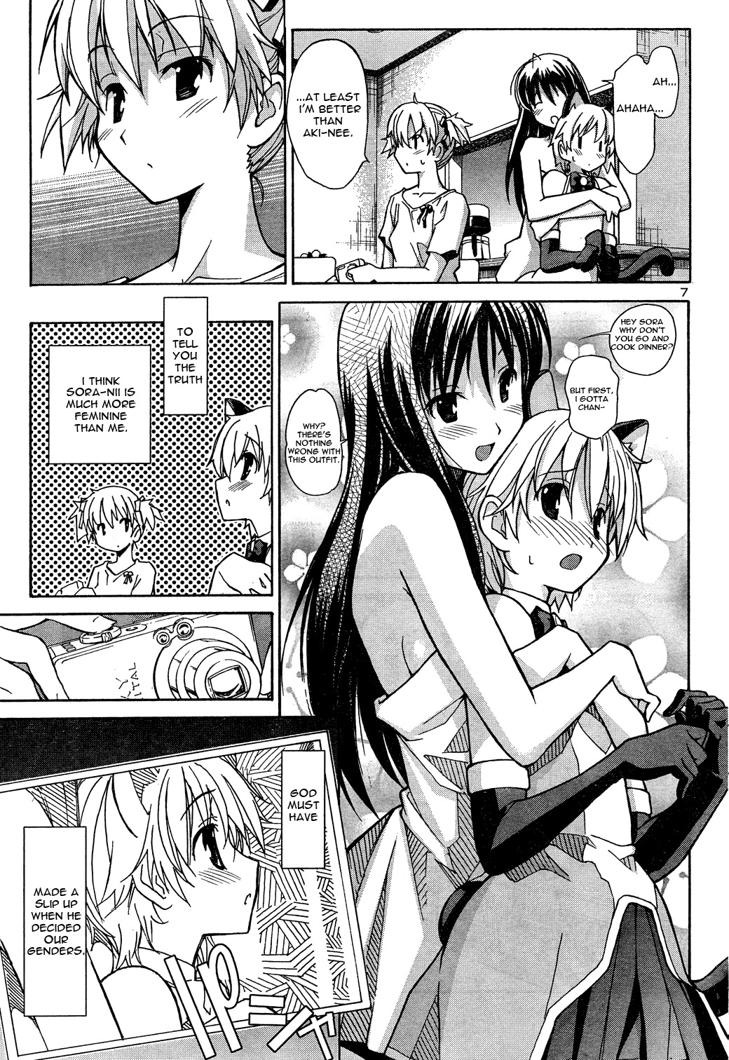 Aki-Sora Chapter 2 page 7 - Chapter 2: The Two Soras