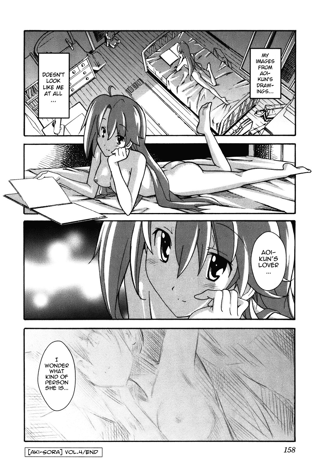 Aki-Sora Chapter 20 page 30 - Chapter 20: After School Sketch