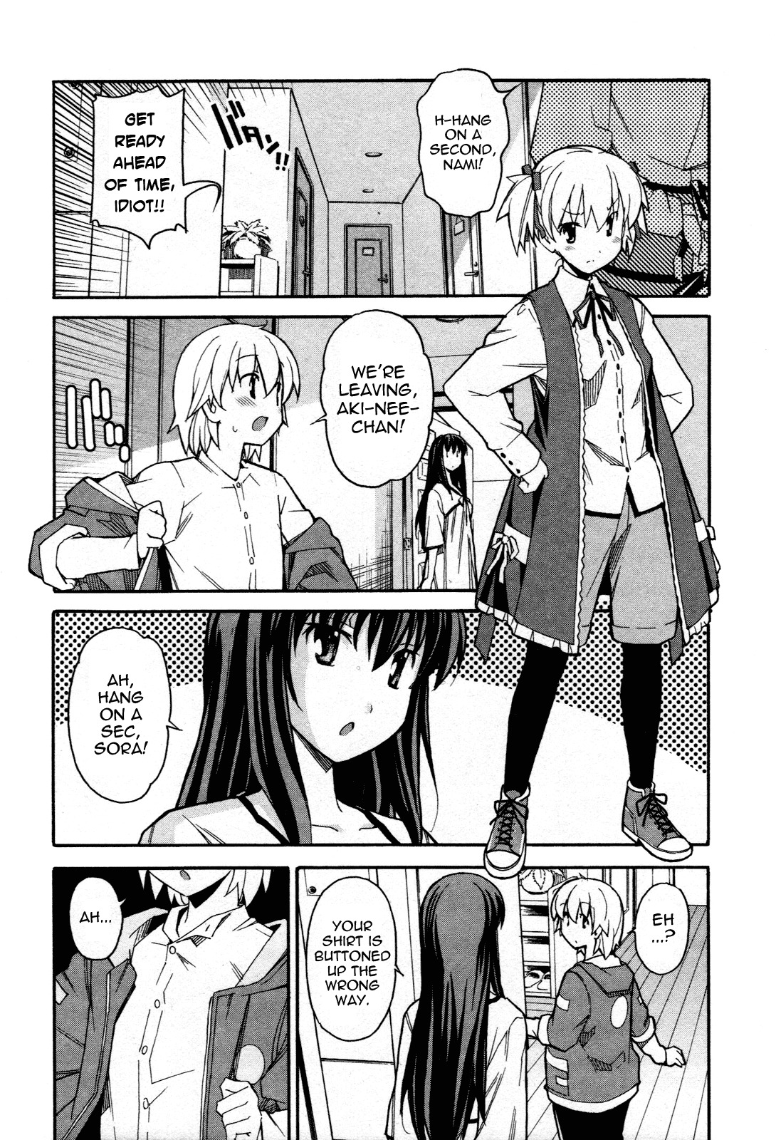 Aki-Sora Chapter 21 page 10 - Chapter 21: God is Watching