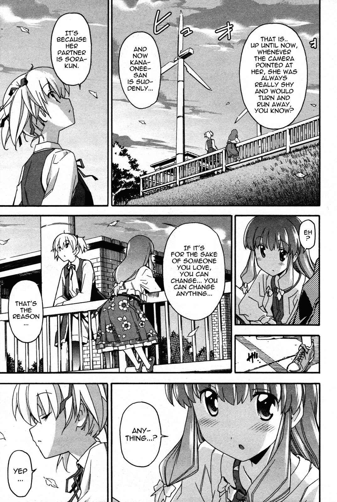 Aki-Sora Chapter 21 page 24 - Chapter 21: God is Watching
