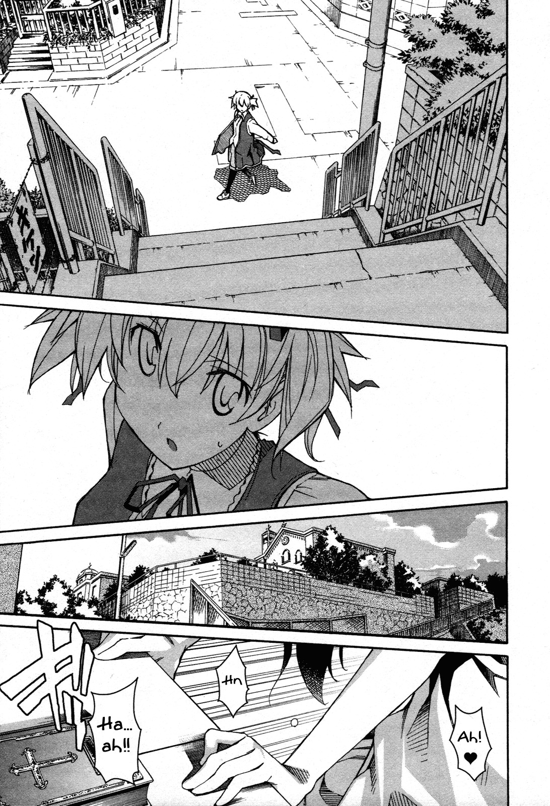 Aki-Sora Chapter 21 page 33 - Chapter 21: God is Watching