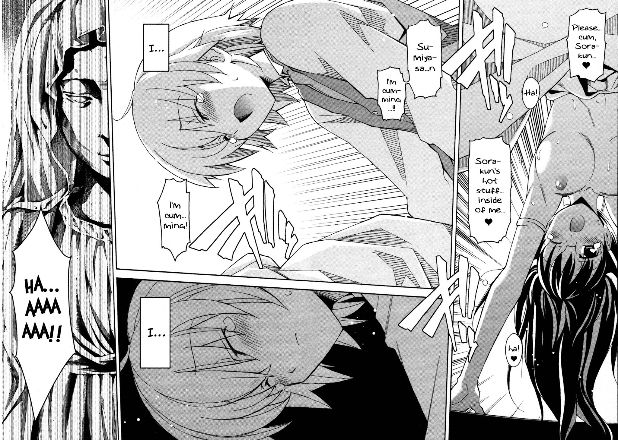 Aki-Sora Chapter 21 page 34 - Chapter 21: God is Watching