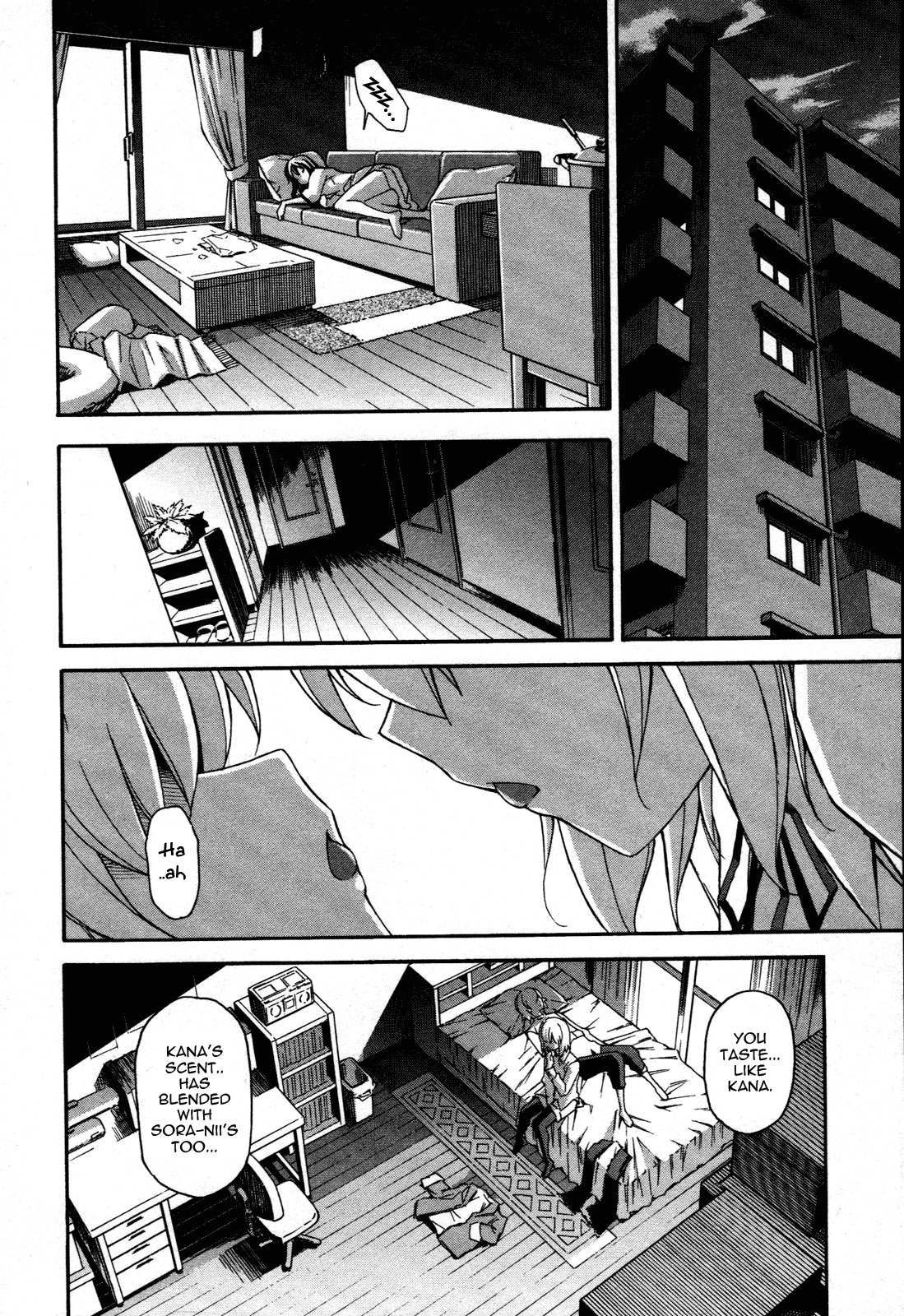 Aki-Sora Chapter 21 page 37 - Chapter 21: God is Watching