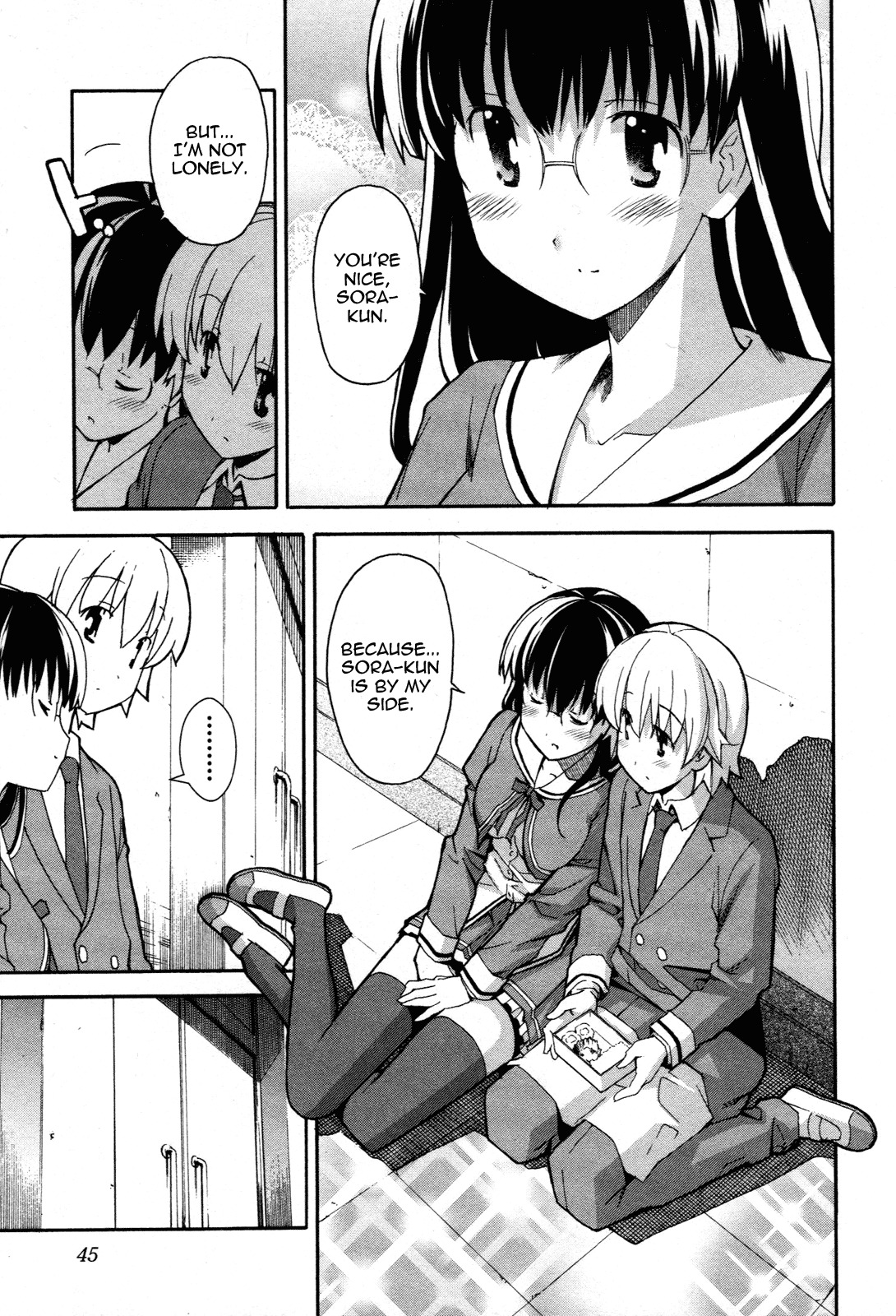 Aki-Sora Chapter 22 page 6 - Chapter 22: The Ideal Couple
