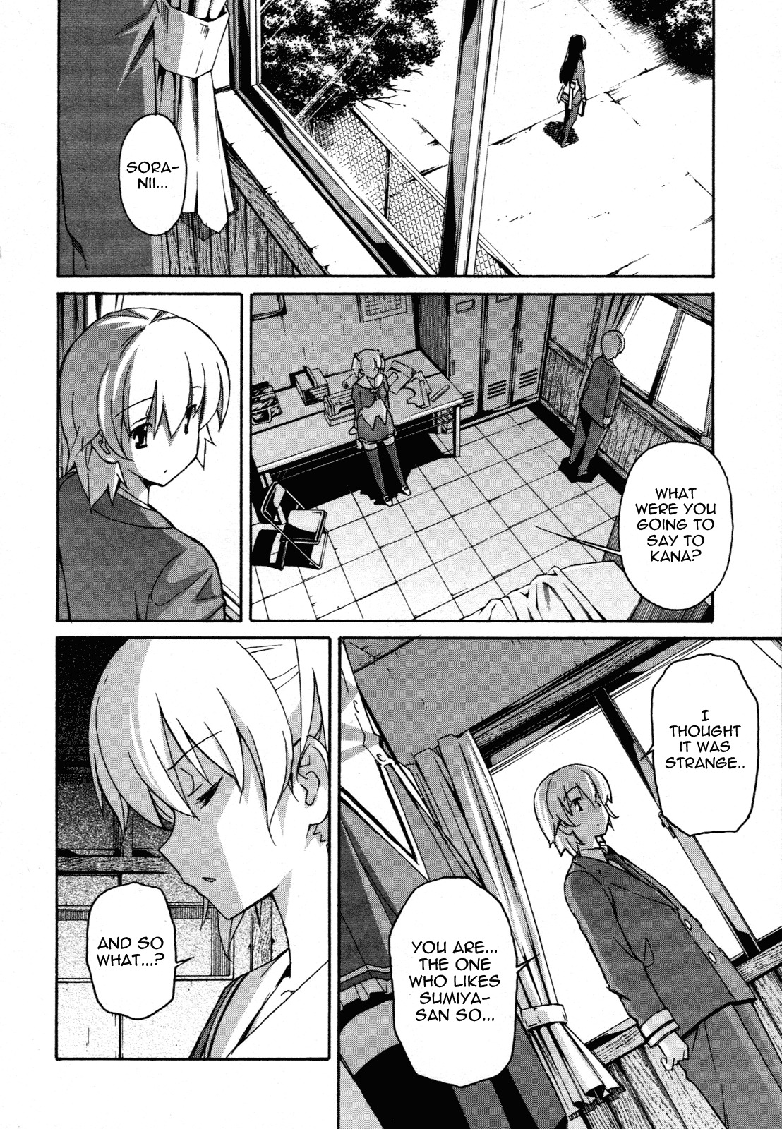 Aki-Sora Chapter 24 page 6 - Chapter 24: Secret Revealed