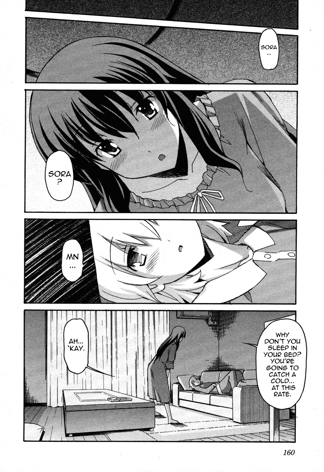 Aki-Sora Chapter 25 page 9 - Chapter 25: To Pass on Feelings