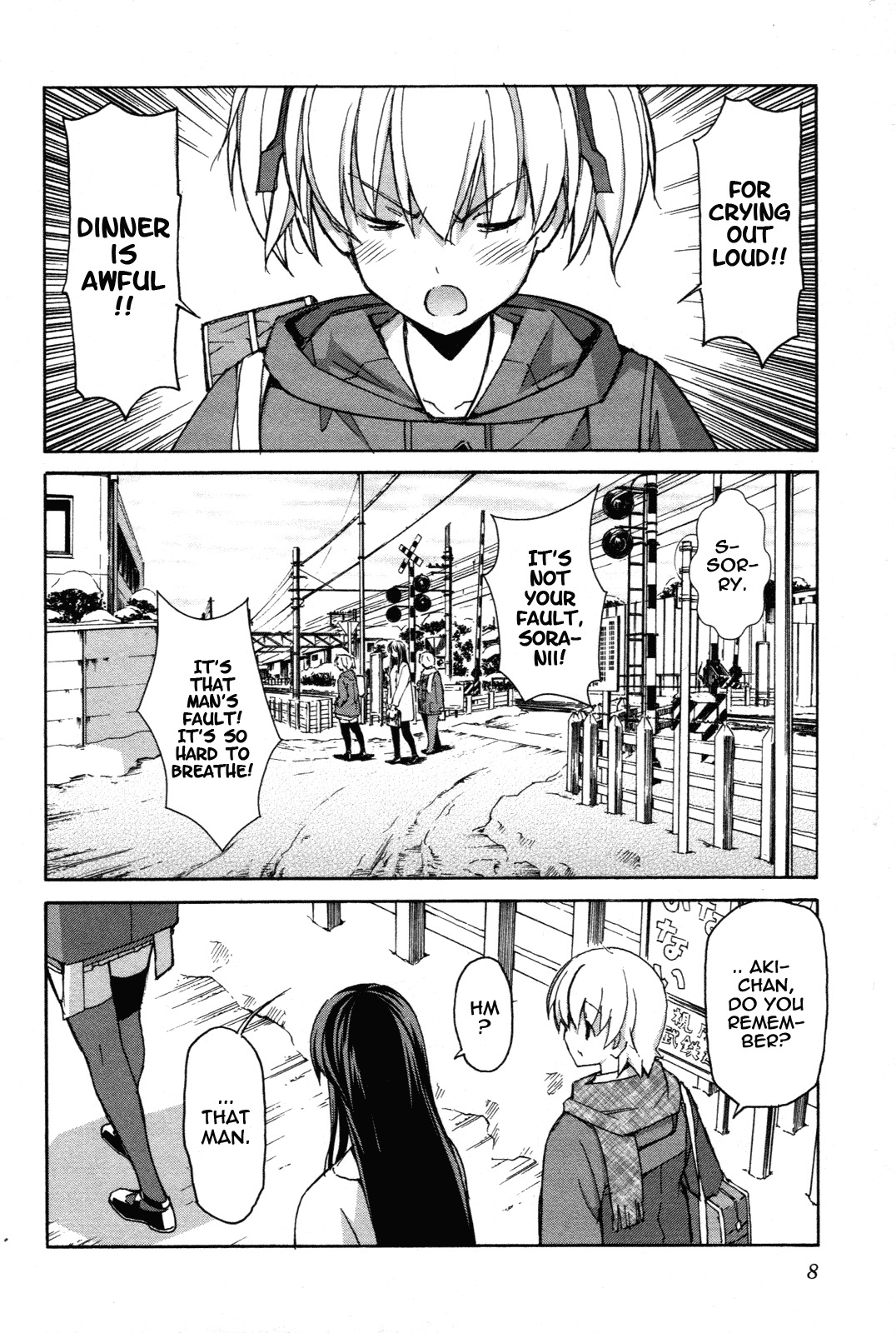 Aki-Sora Chapter 26 page 10 - Chapter 26: Family Time